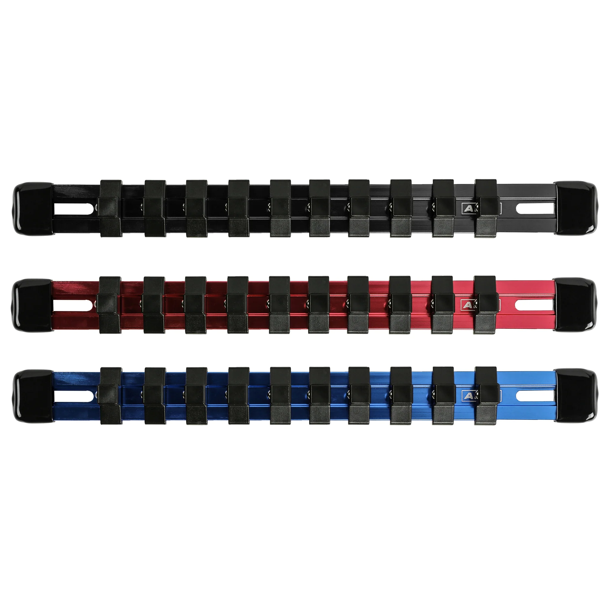 ARES 70355 - 3-Piece 3/8" Drive 9.84" Socket Rail Set - Image 4