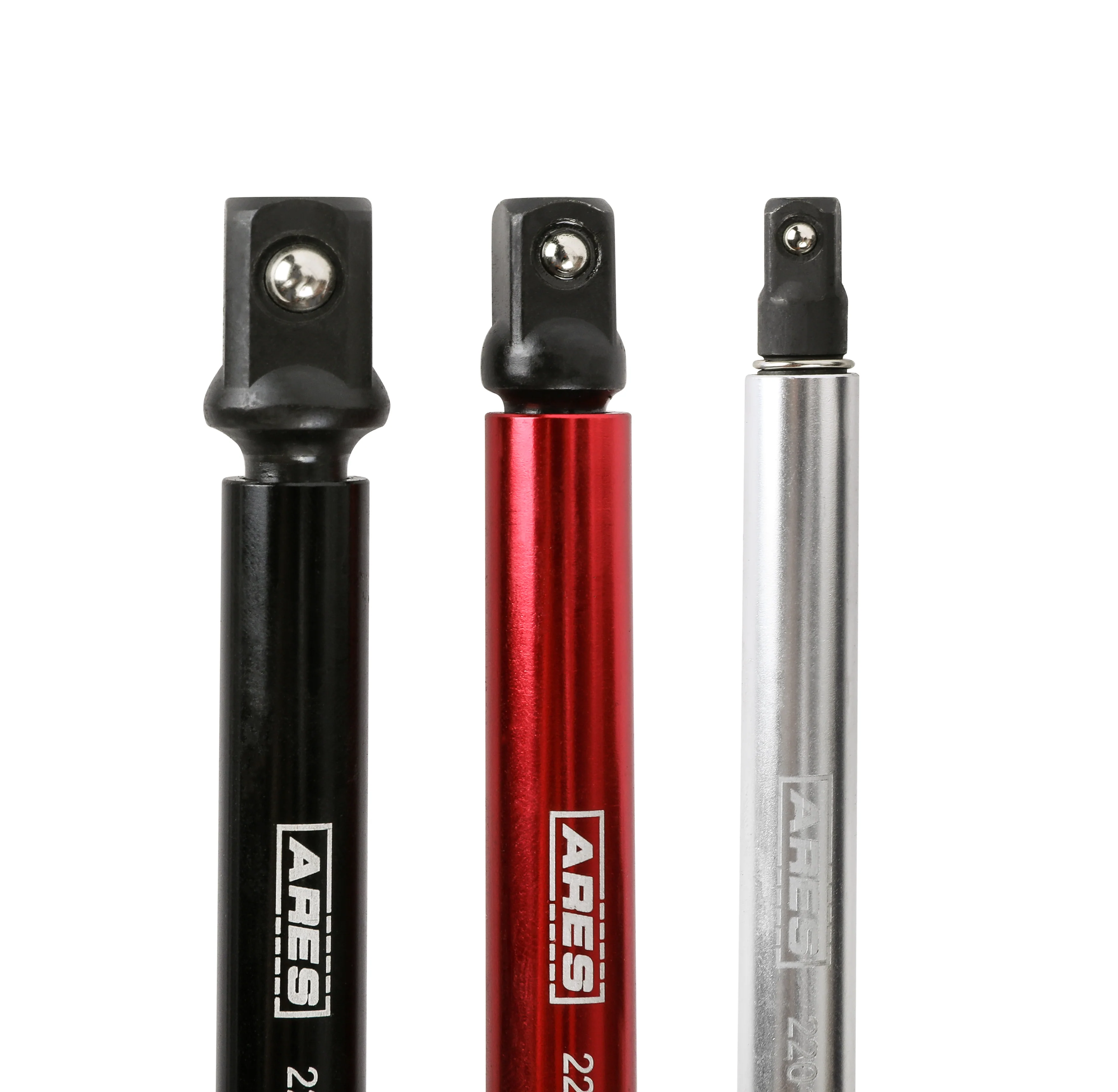 ARES 22011 - 3-Piece 3-Inch Impact Grade Socket Adapter Set with Color Sleeve - Image 5