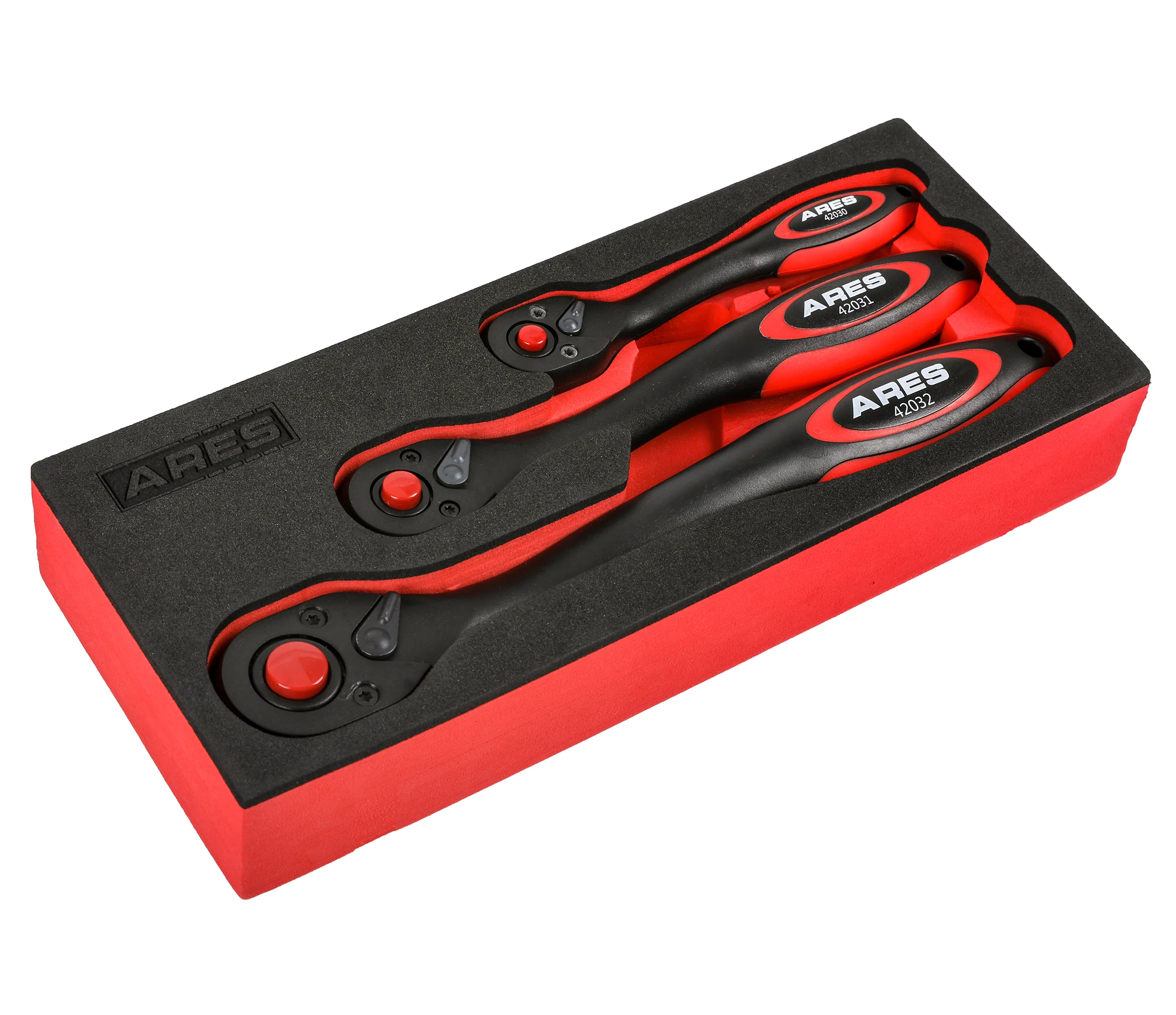 ARES 42033 - 3-Piece 72-Tooth Composite Ratchet Set - Image 5