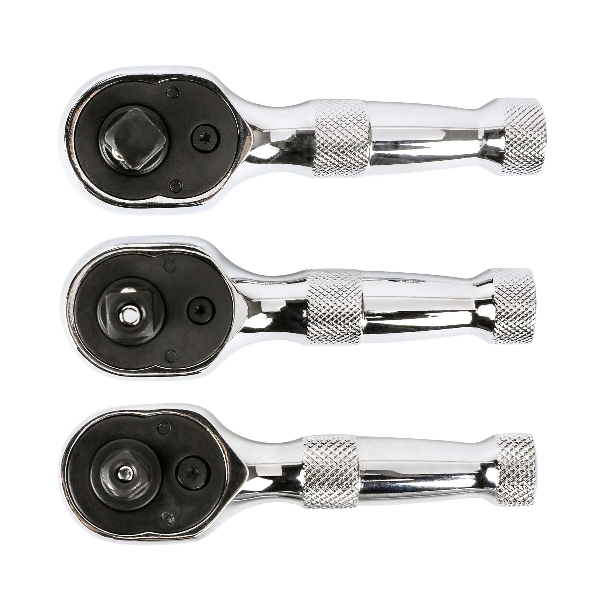 ARES 42142 - 3-Piece 72-Tooth Stubby Ratchet Set - Image 7