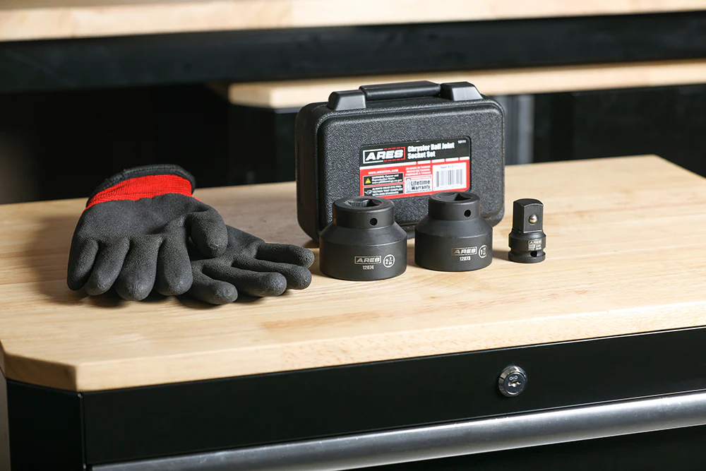 ARES 12111 - 3-Piece Chrysler Ball Joint Socket Set - Image 3