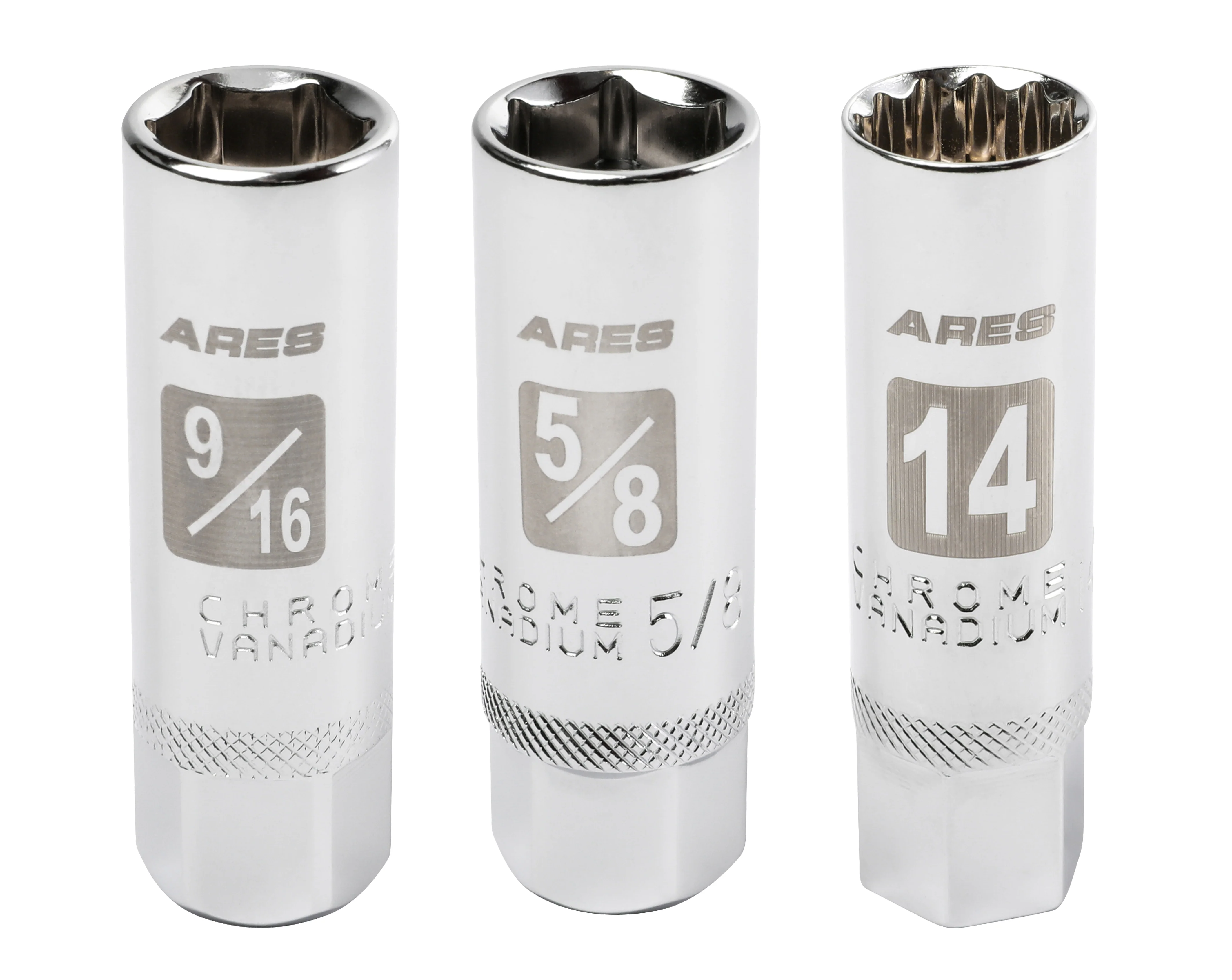 ARES 11015 - 3-Piece Magnetic Spark Plug Socket Set - Image 5