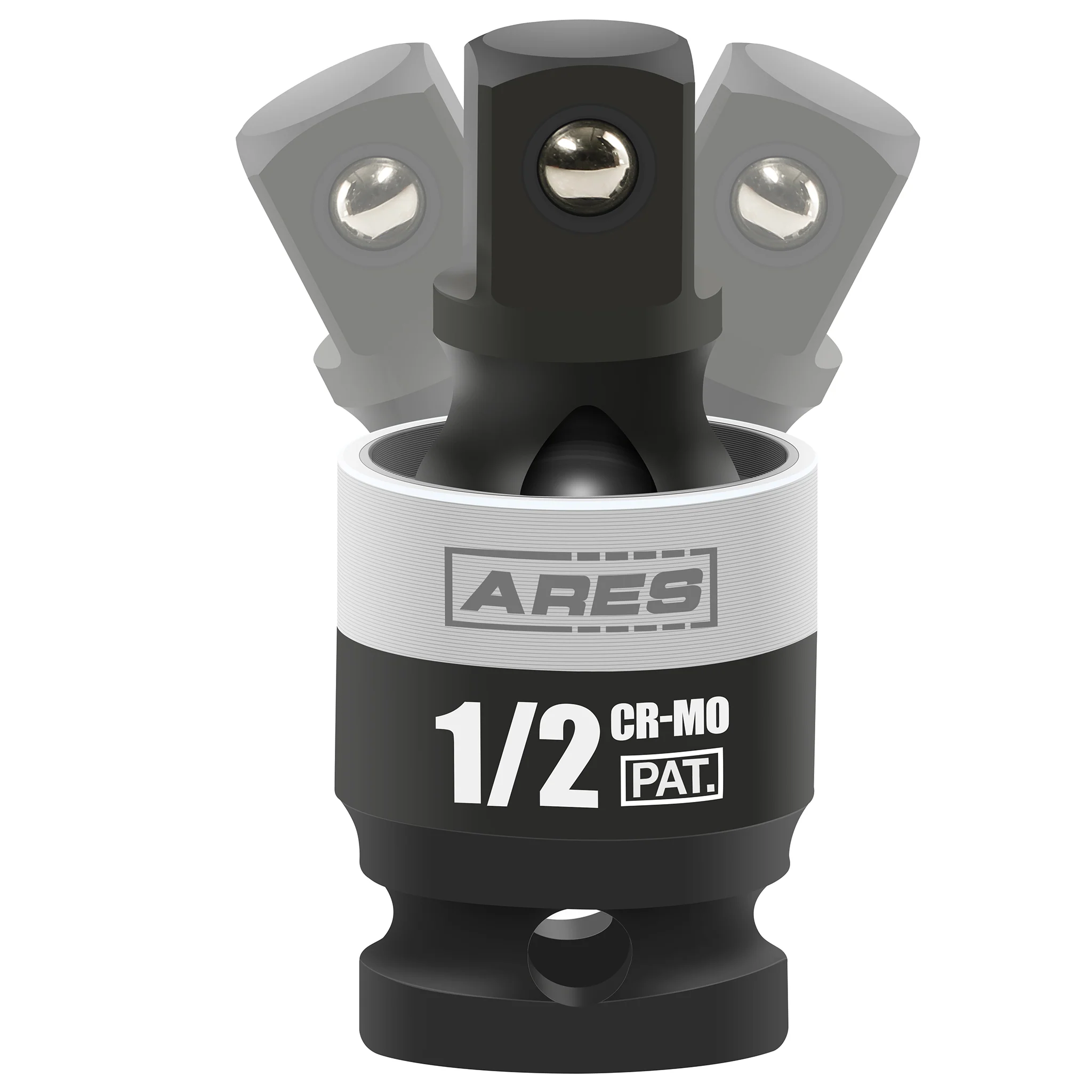 ARES 22036 - 3-Piece Slim Profile Impact Universal Joint Set - Image 3