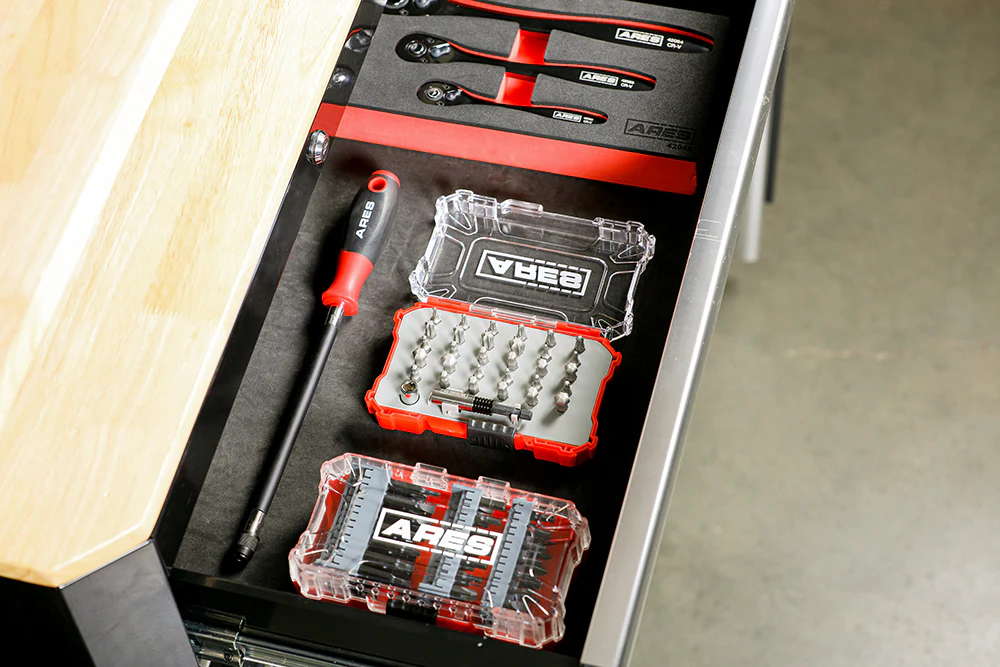 ARES 31645 - 32-Piece Ball End Bit Set - Image 3