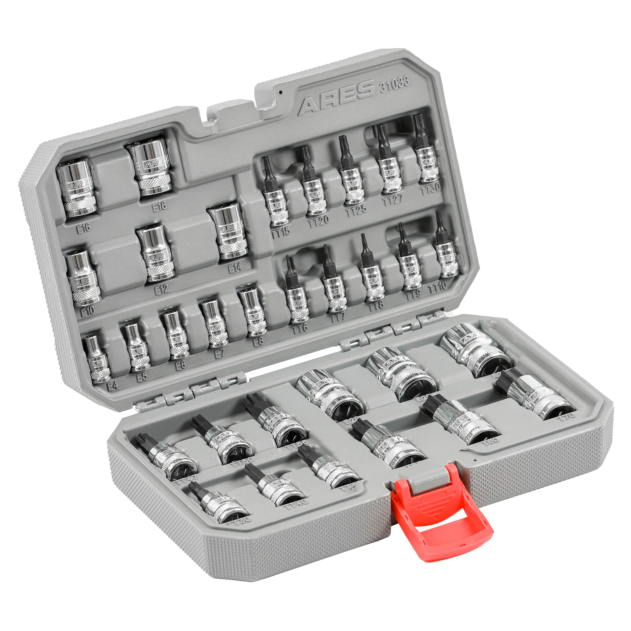 ARES 31033 - 32-Piece Master Torx and External Torx Socket and Bit Socket Set - Image 5