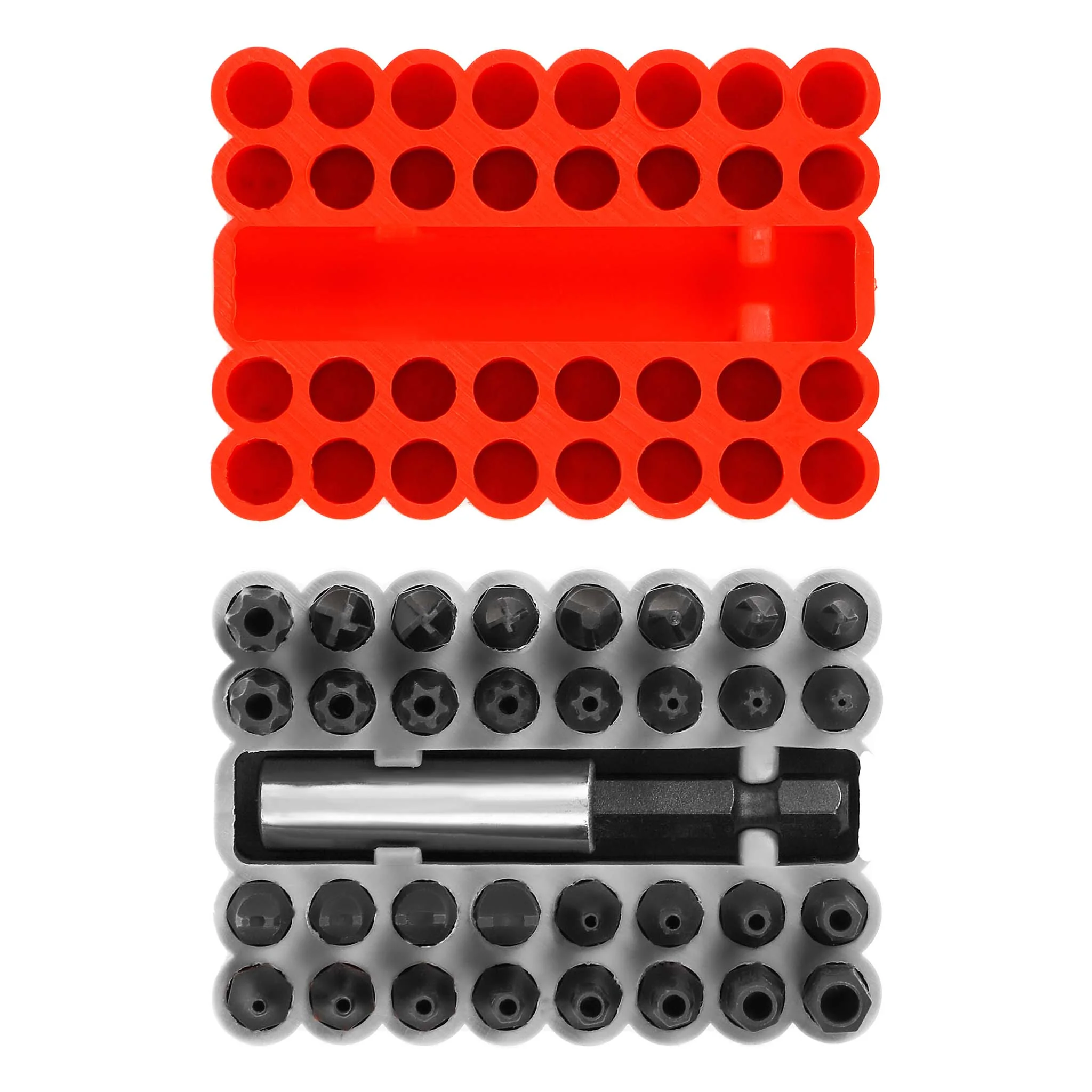 ARES 31010 - 33-Piece Color-Coded Security Bit Set with Magnetic Bit Holder - Image 5