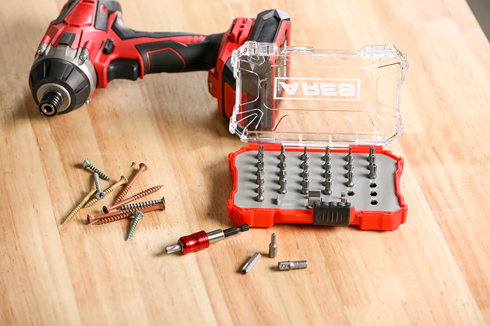 ARES 31016 - 33-Piece Security Bit Set with Quick Locking Bit Coupler - Image 7