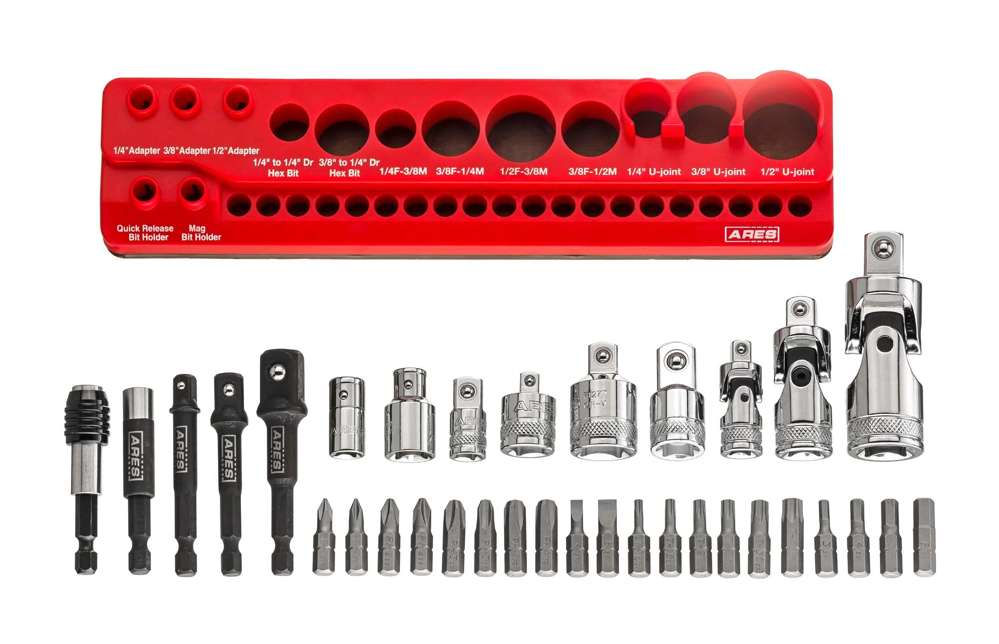 ARES 70751 - 34-Piece Socket Accessory Set - Image 3