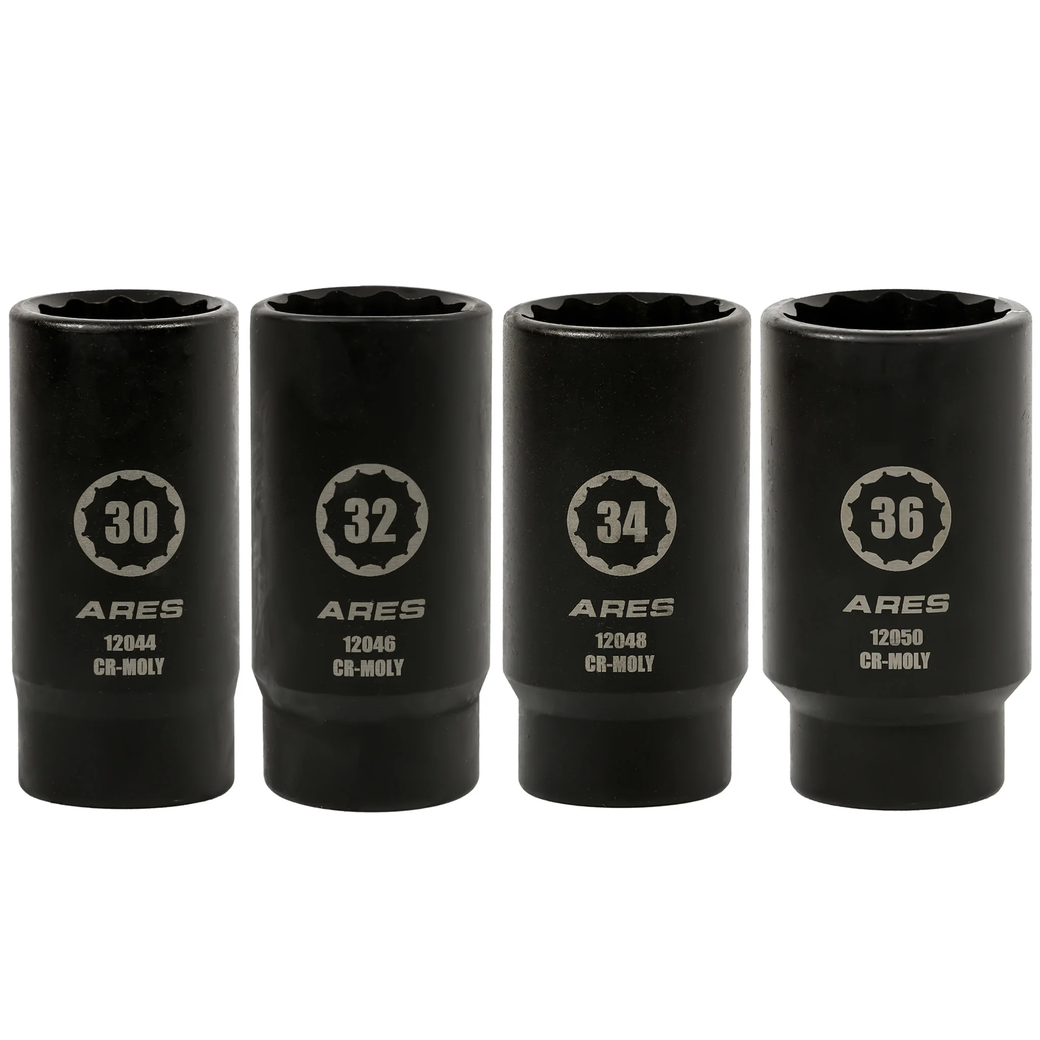 ARES 12062 - 4-Piece Axle Nut Socket Set (12 Point) - Image 3