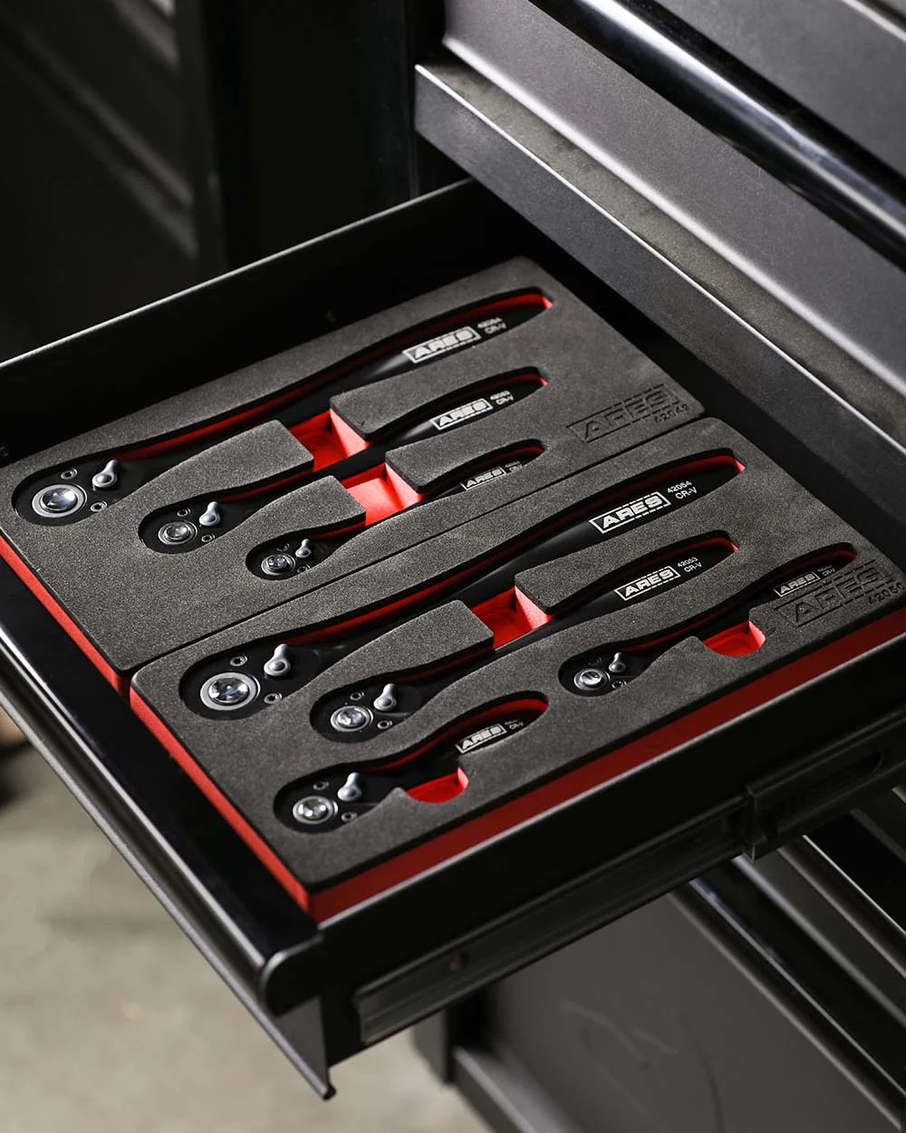 ARES 42050 - 4-Piece Dual Tone 72-Tooth Ratchet Set - Image 9