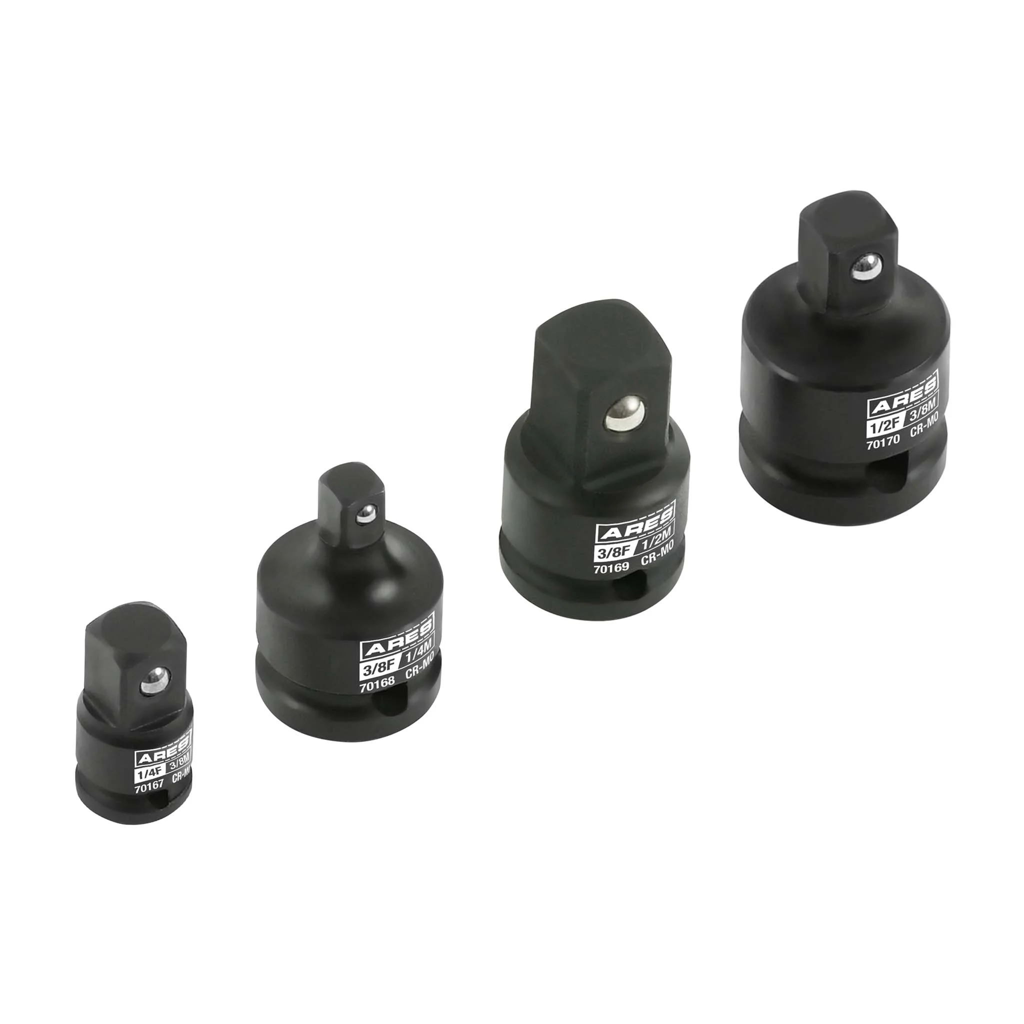 ARES 27070-2 - 4-Piece Impact Socket Adapter And Reducer Set - Image 4
