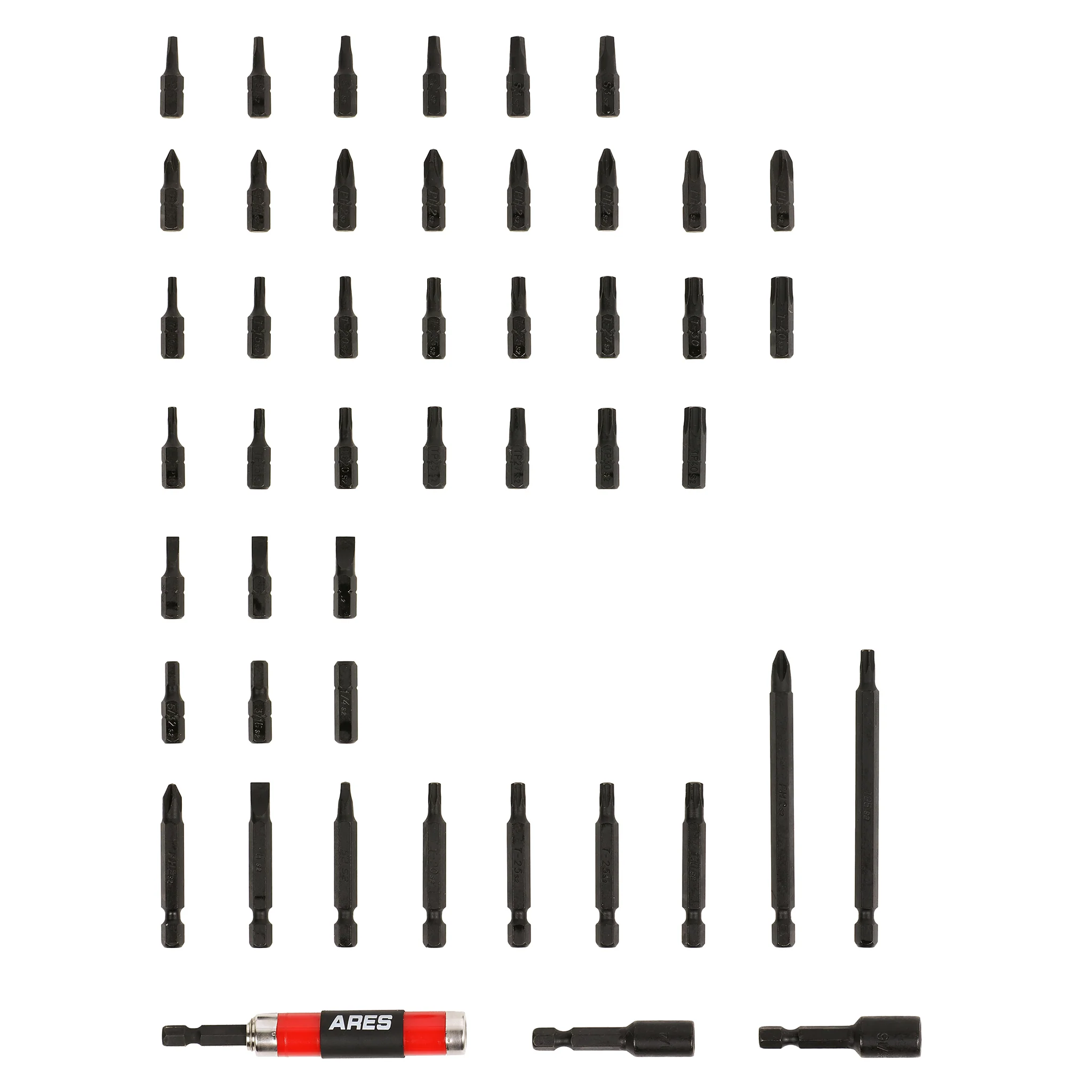 ARES 31020 - 47-Piece Impact Driver Bit Set - Image 4