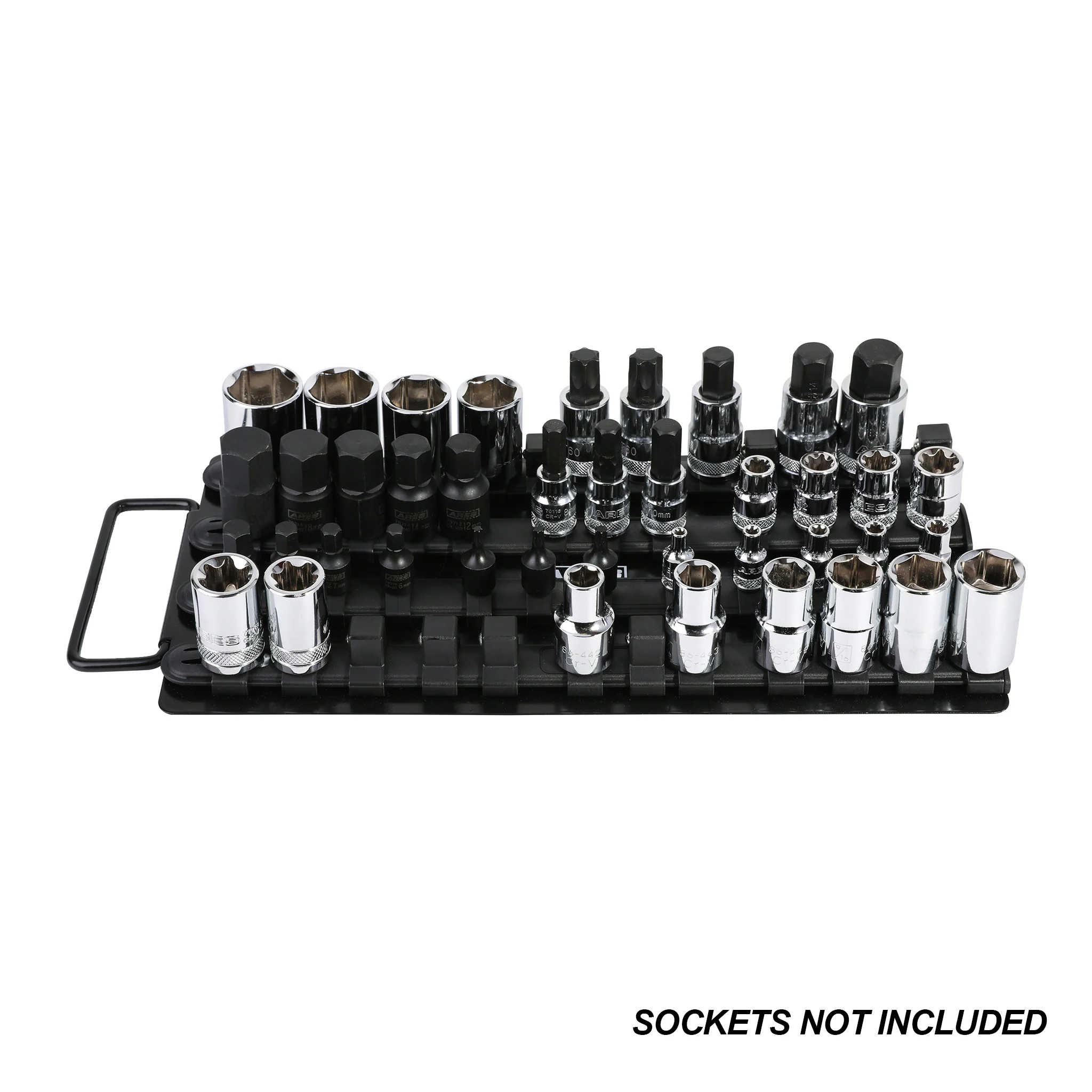 ARES 60001 - 48-Piece Black Socket Organizer Tray - Image 4