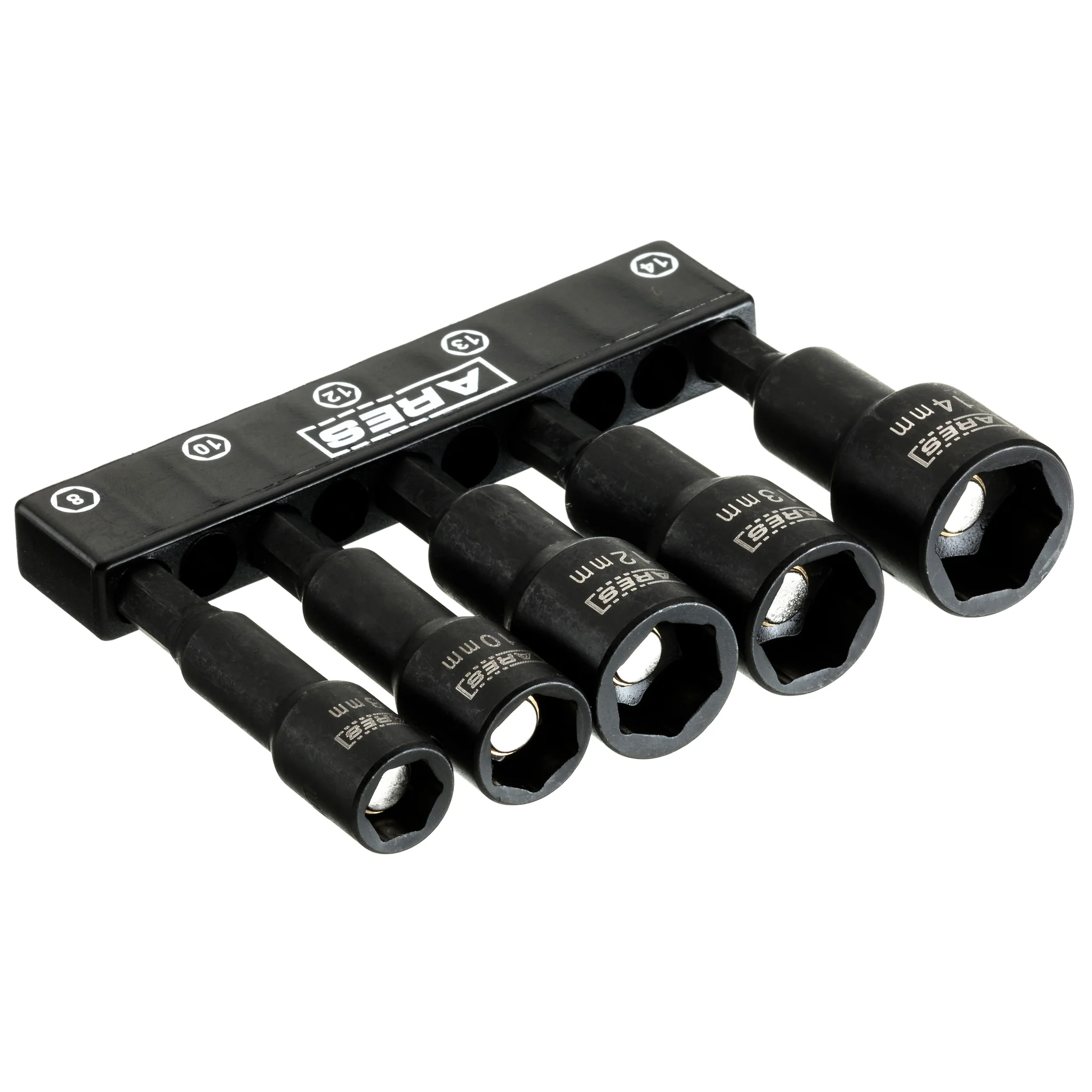 ARES 70029 - 5 pc. Metric Magnetic Nut Driver Set - Image 3