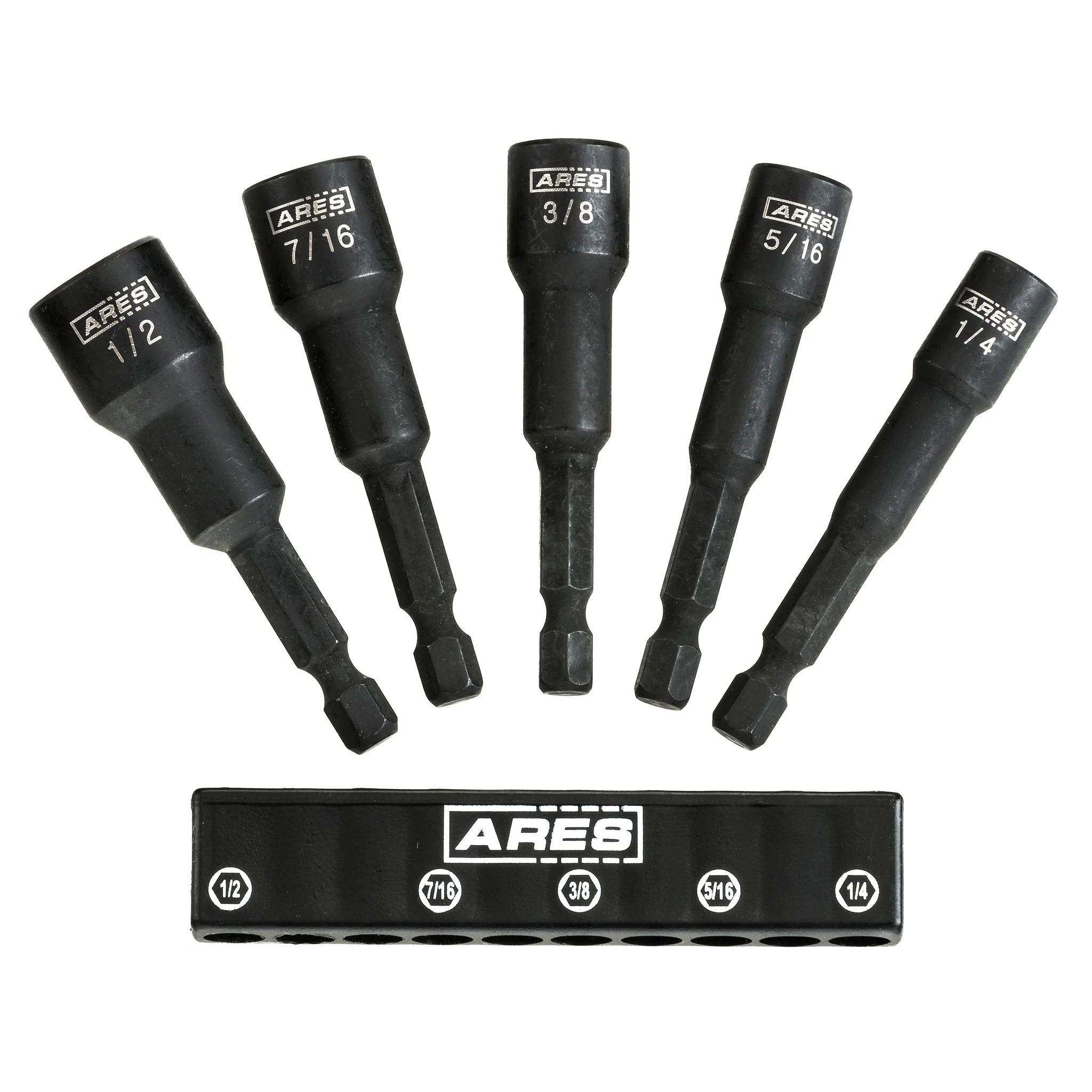 ARES 70028 - 5 pc. SAE Magnetic Nut Driver Set