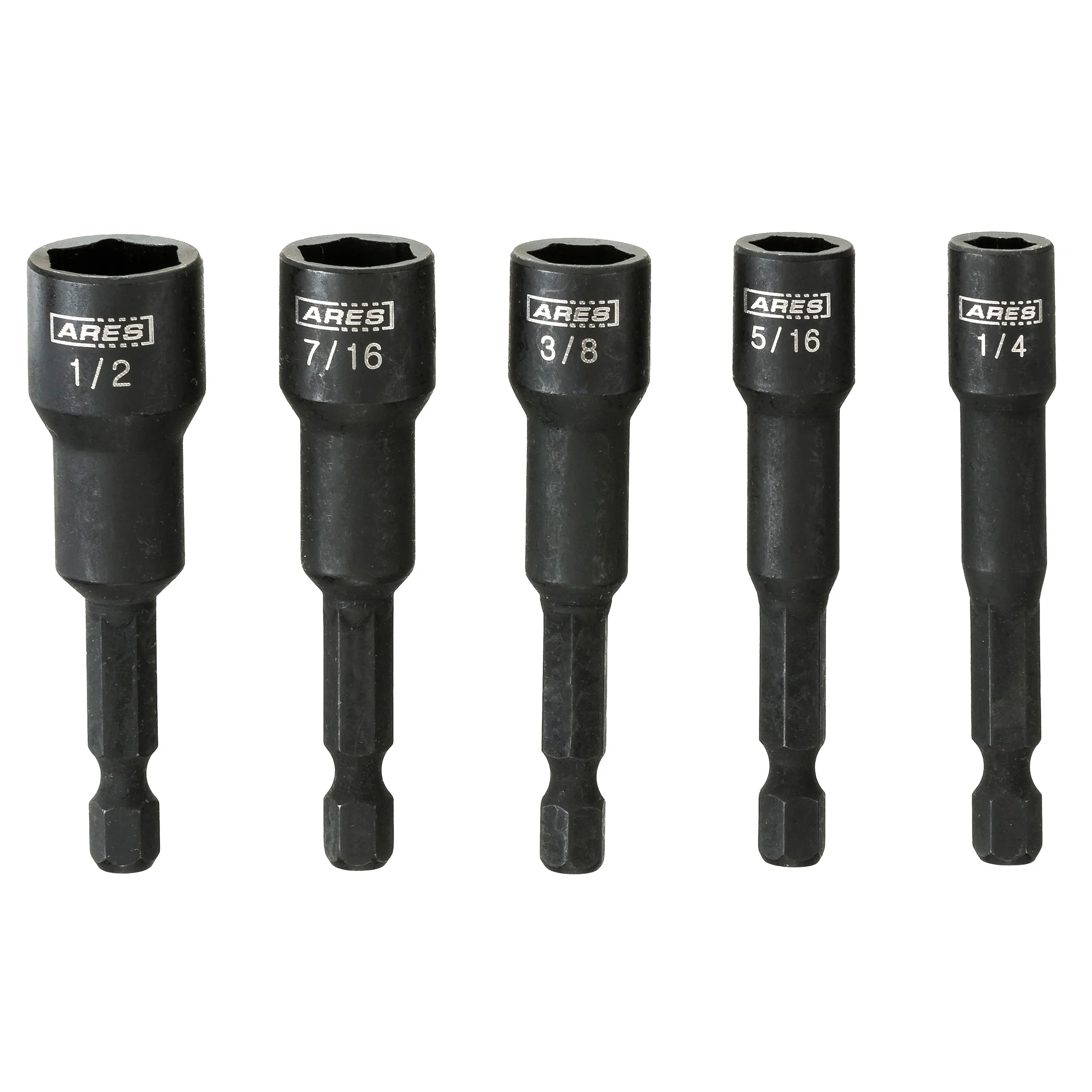 ARES 70028 - 5 pc. SAE Magnetic Nut Driver Set - Image 2