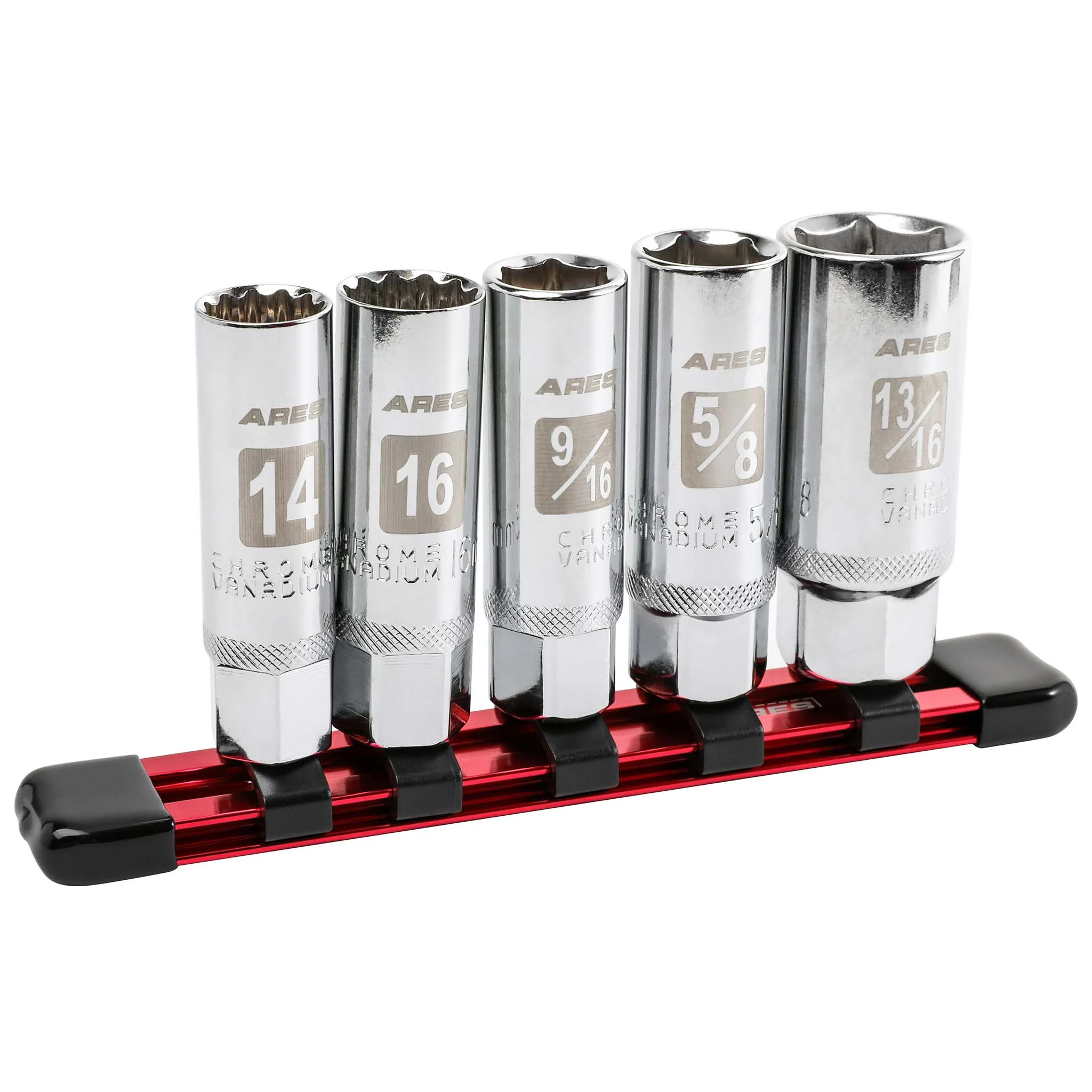 ARES 11016 - 5-Piece Magnetic Spark Plug Socket Set - Image 4