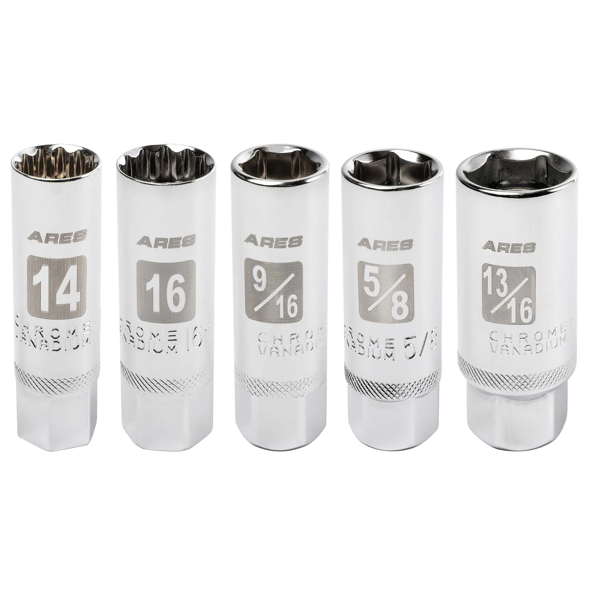 ARES 11016 - 5-Piece Magnetic Spark Plug Socket Set - Image 5