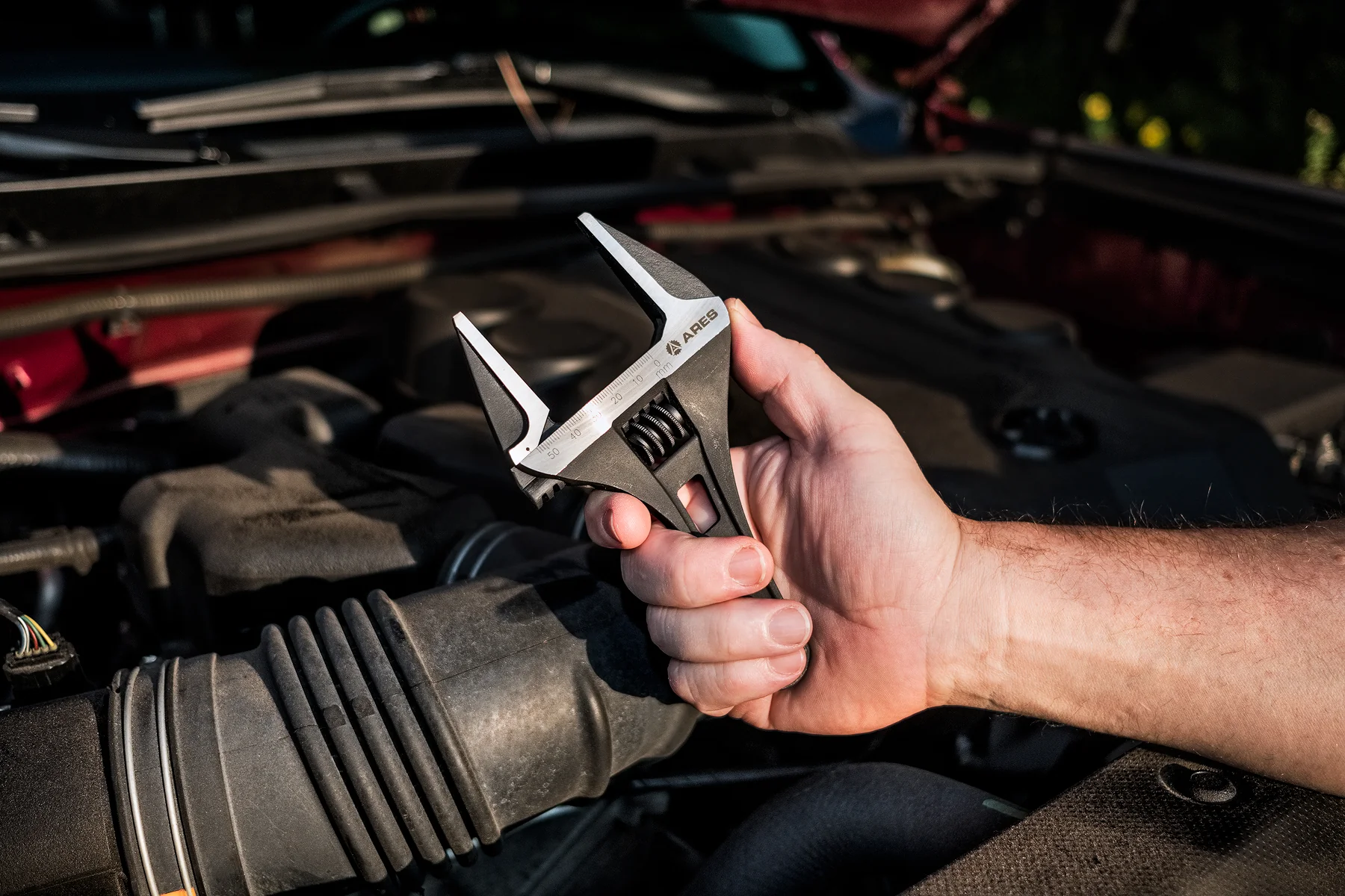 ARES 70303 - 53mm Stubby Adjustable Wrench - Image 2