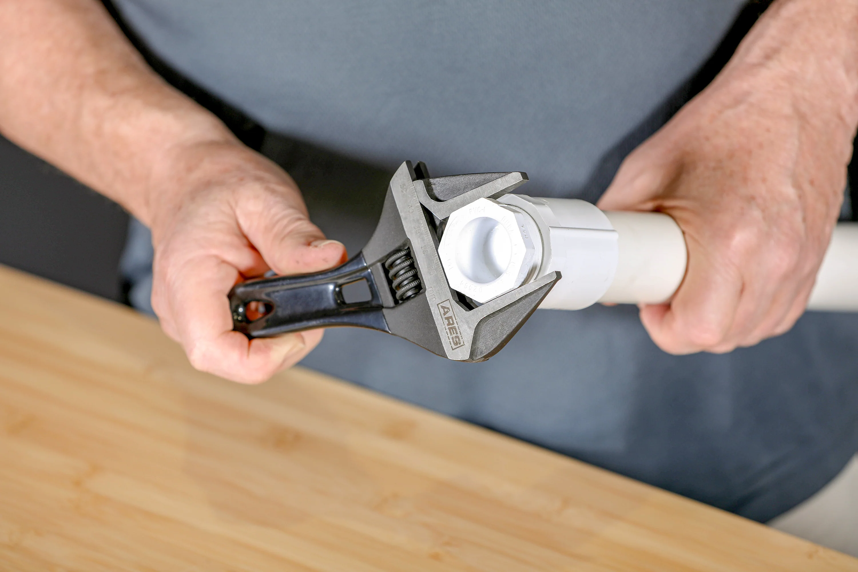 ARES 70303 - 53mm Stubby Adjustable Wrench - Image 8