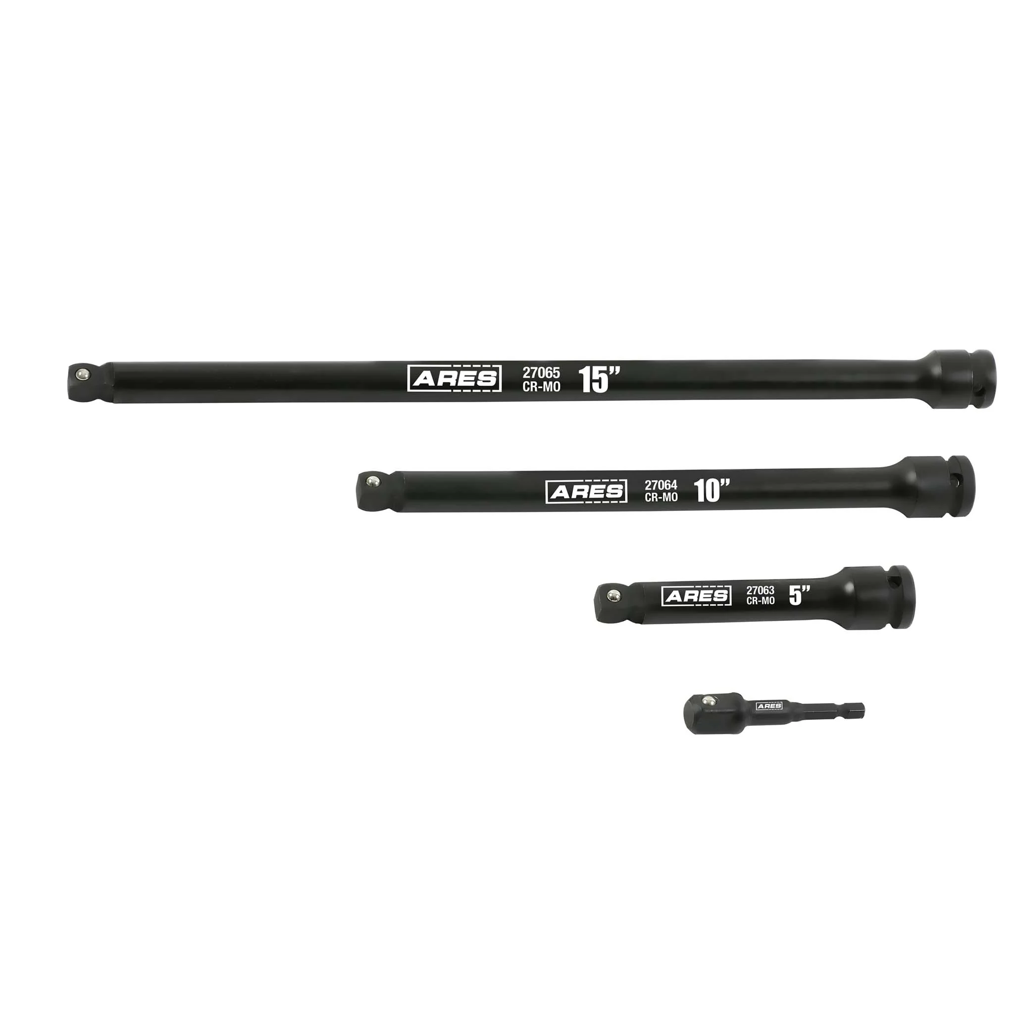 ARES 27073 - 6-Piece 1/2-Inch Drive Impact Socket Accessories Set - Image 3