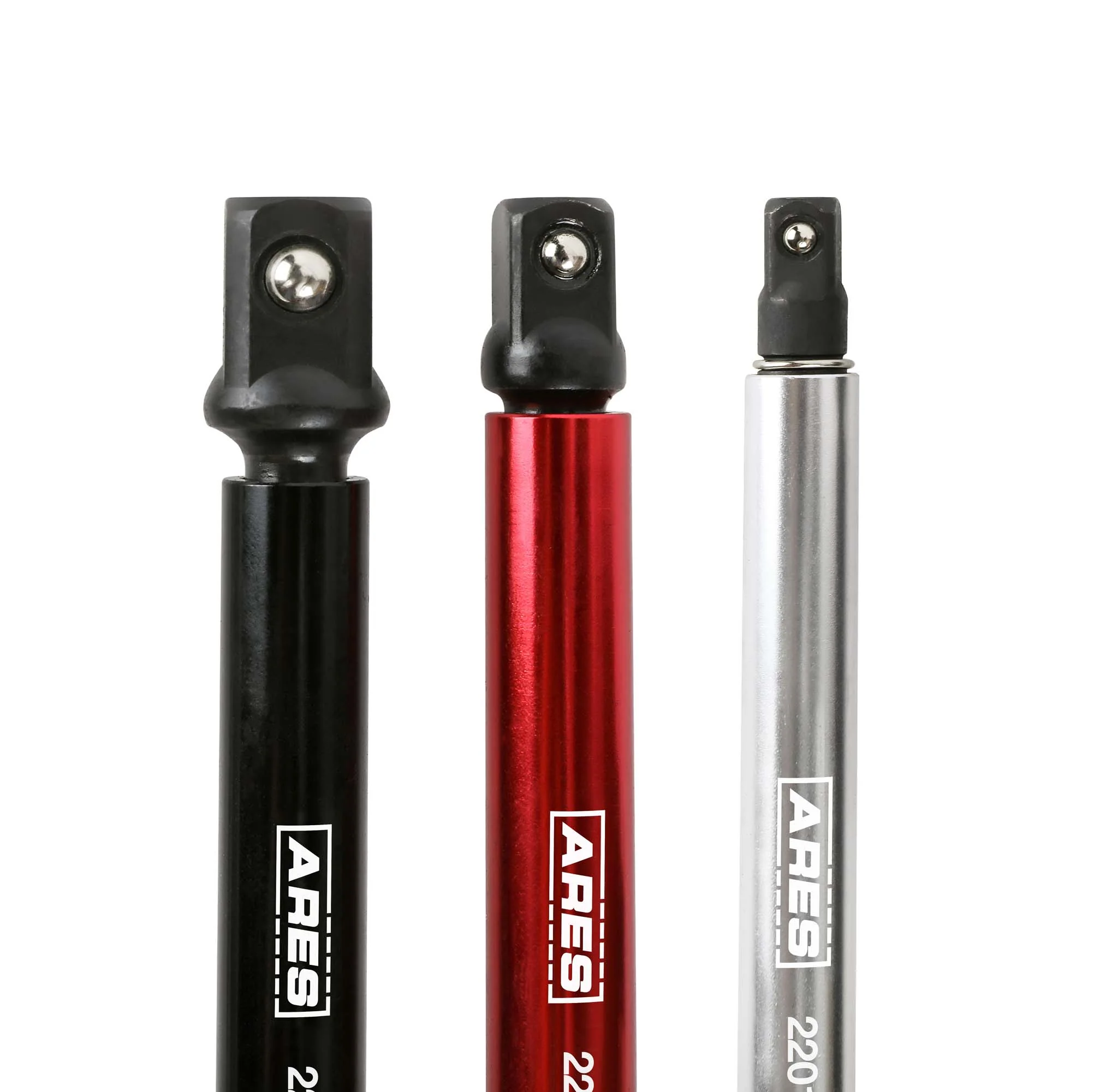 ARES 22013 - 6-Piece 3-Inch and 6-Inch Impact Grade Socket Adapter Set with Color Sleeve - Image 7