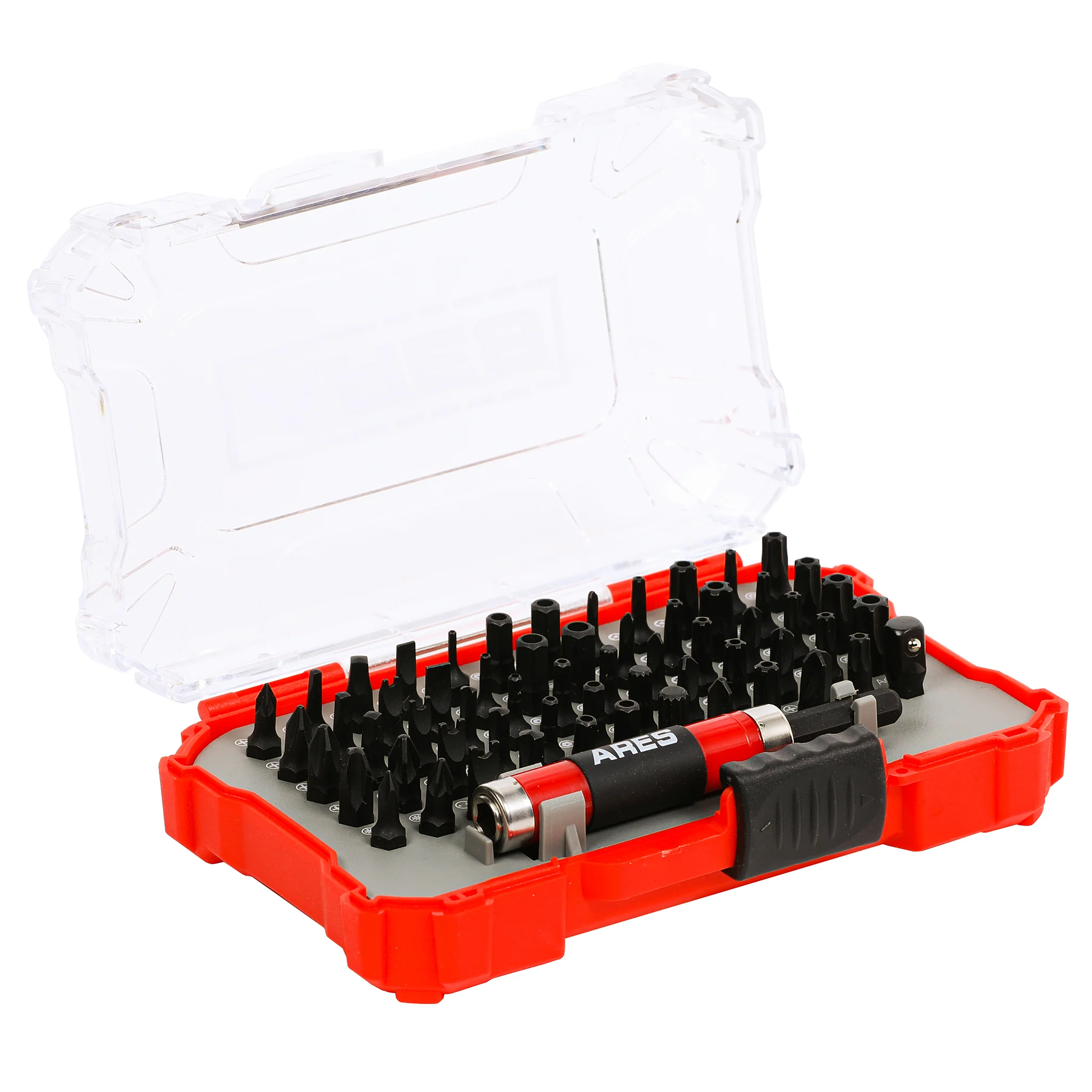 ARES 31015 - 61-Piece Security Bit Set with Extendable Sliding Bit Holder - Image 5