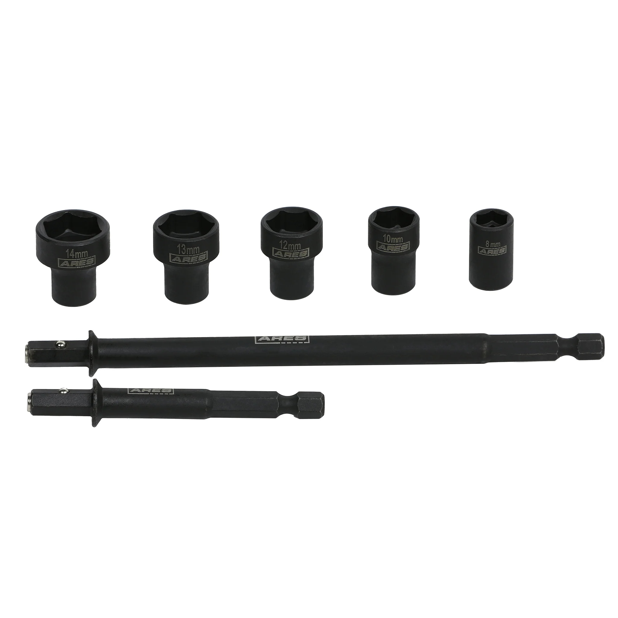 ARES 27087 - 7-Piece Master Metric Detachable Cleanable Nut Driver Set - Image 4