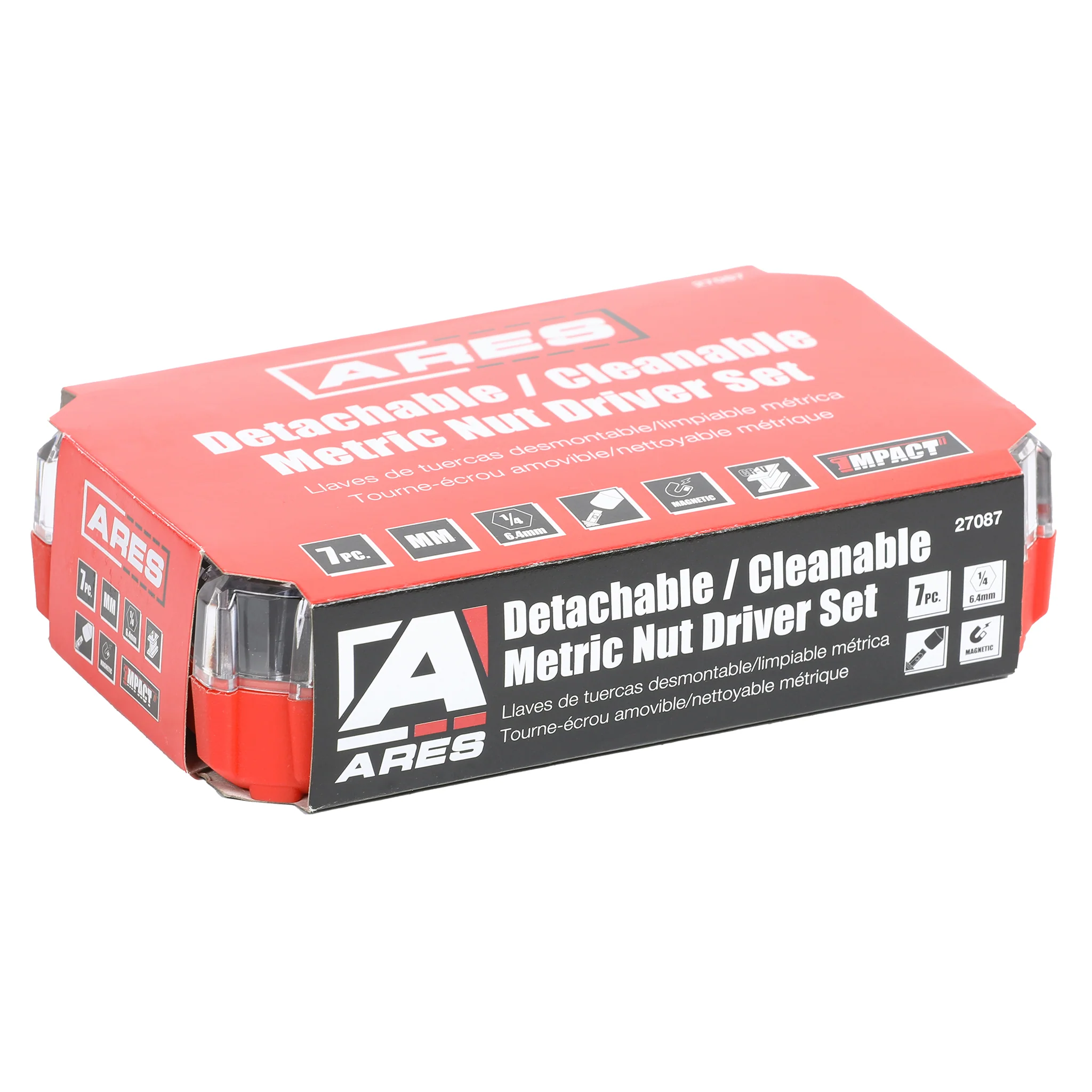 ARES 27087 - 7-Piece Master Metric Detachable Cleanable Nut Driver Set - Image 6