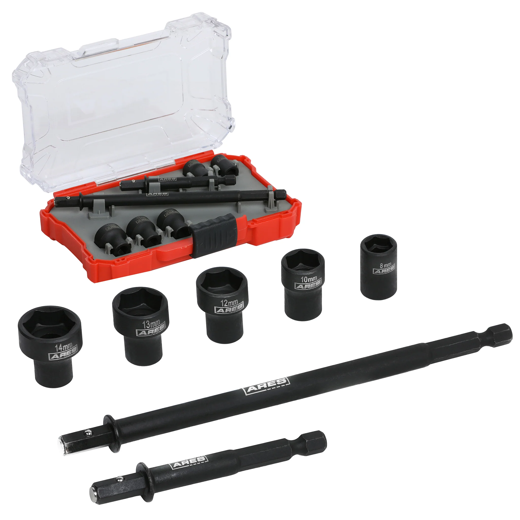 ARES 27087 - 7-Piece Master Metric Detachable Cleanable Nut Driver Set - Image 7