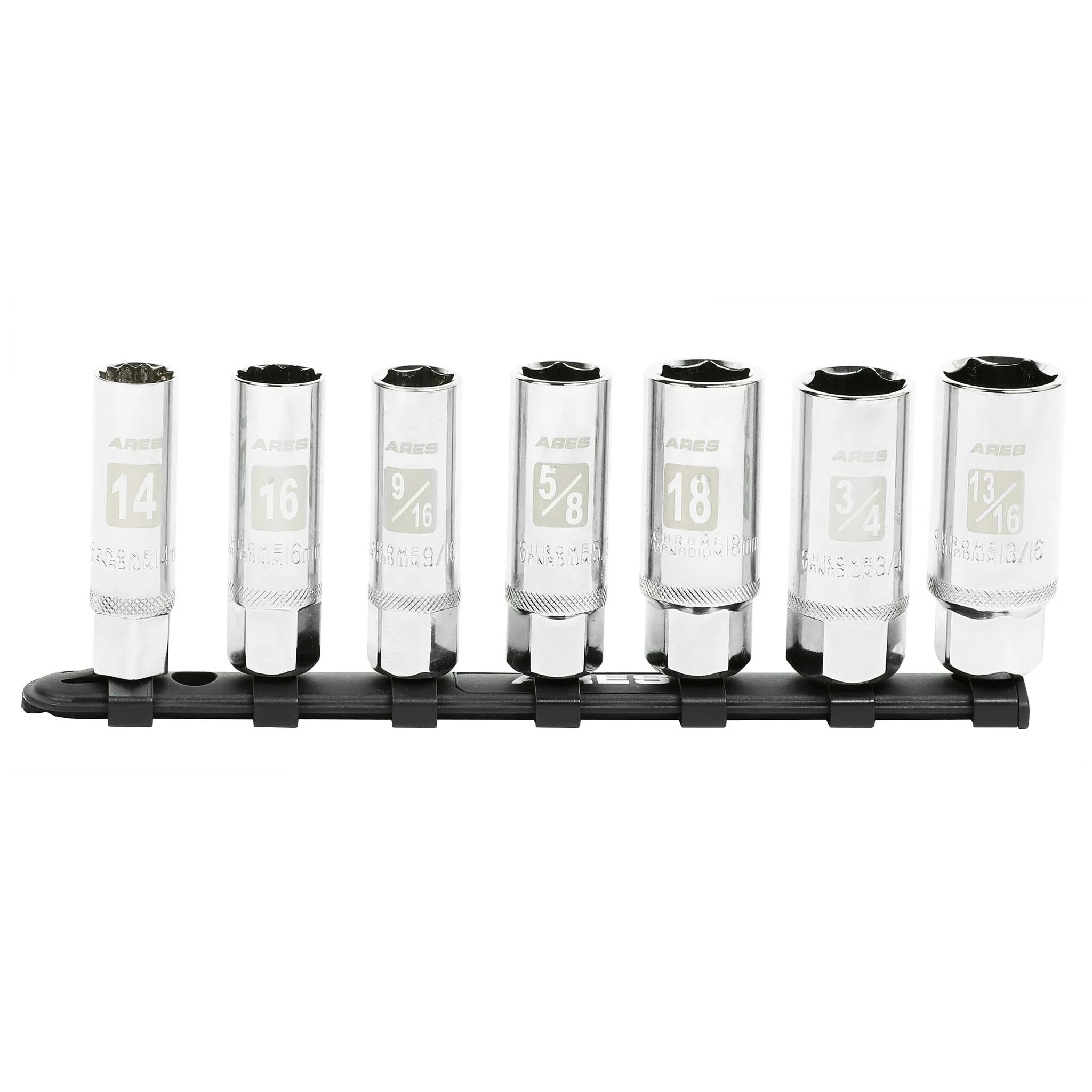 ARES 11070 - 7-Piece Non-Magnetic Spark Plug Socket Set - Image 6