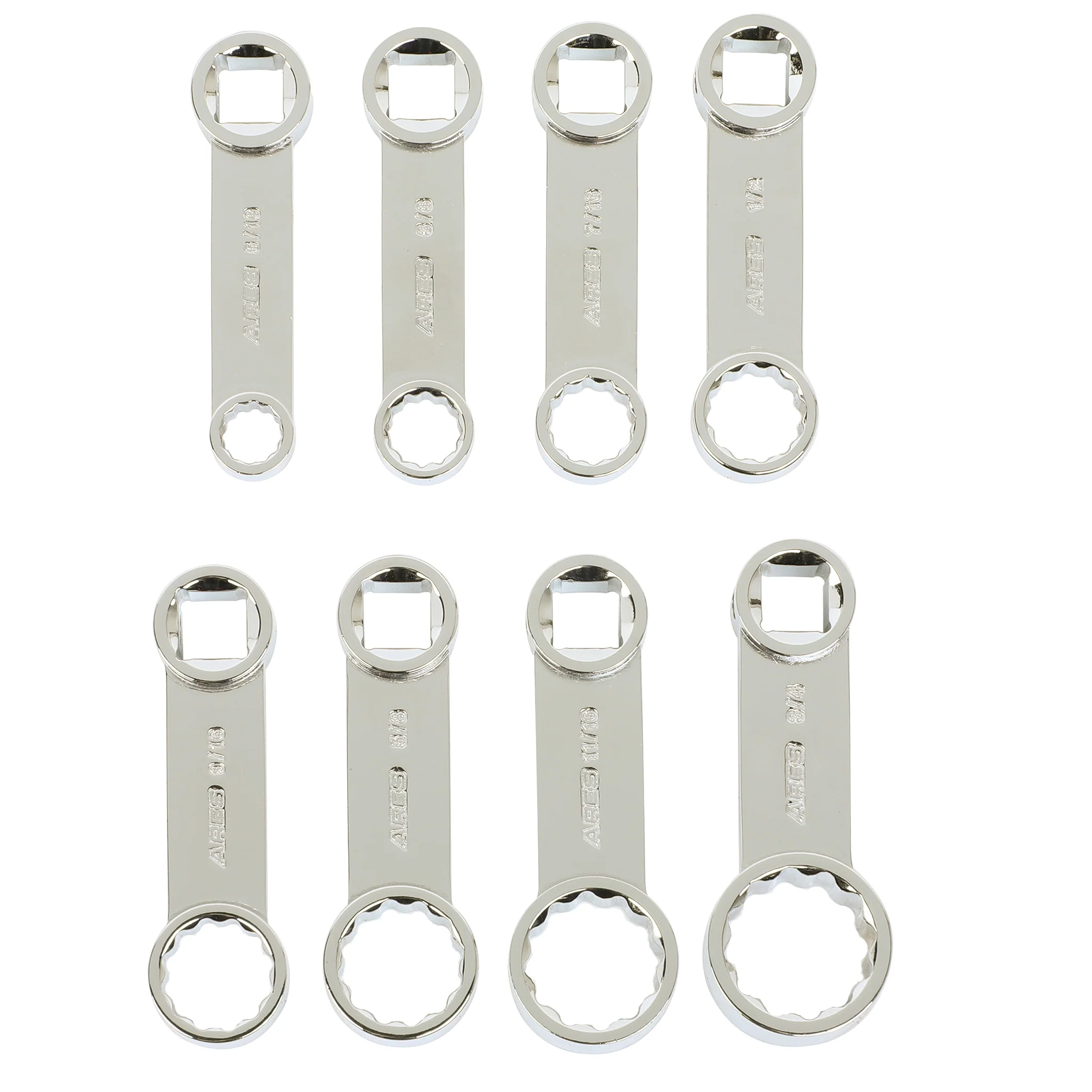 ARES 43035 - 8-Piece SAE 12-Point Box End Torque Adapter Extension Set - Image 4