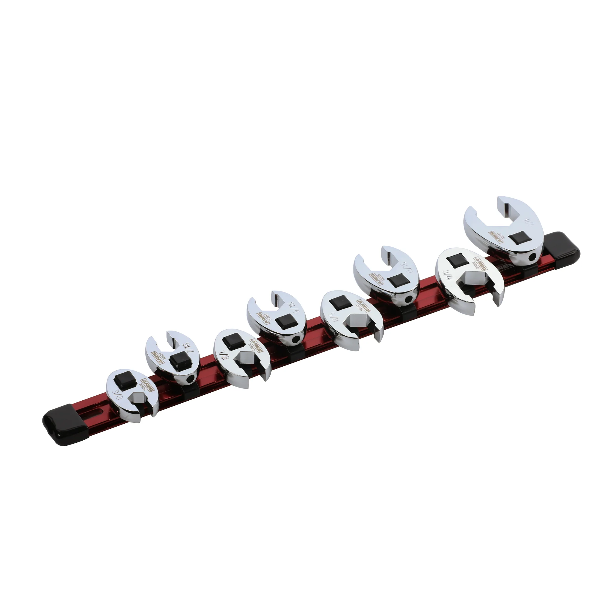 ARES 33011 - 8-Piece SAE Flare Nut Crowfoot Wrench Set - Image 10