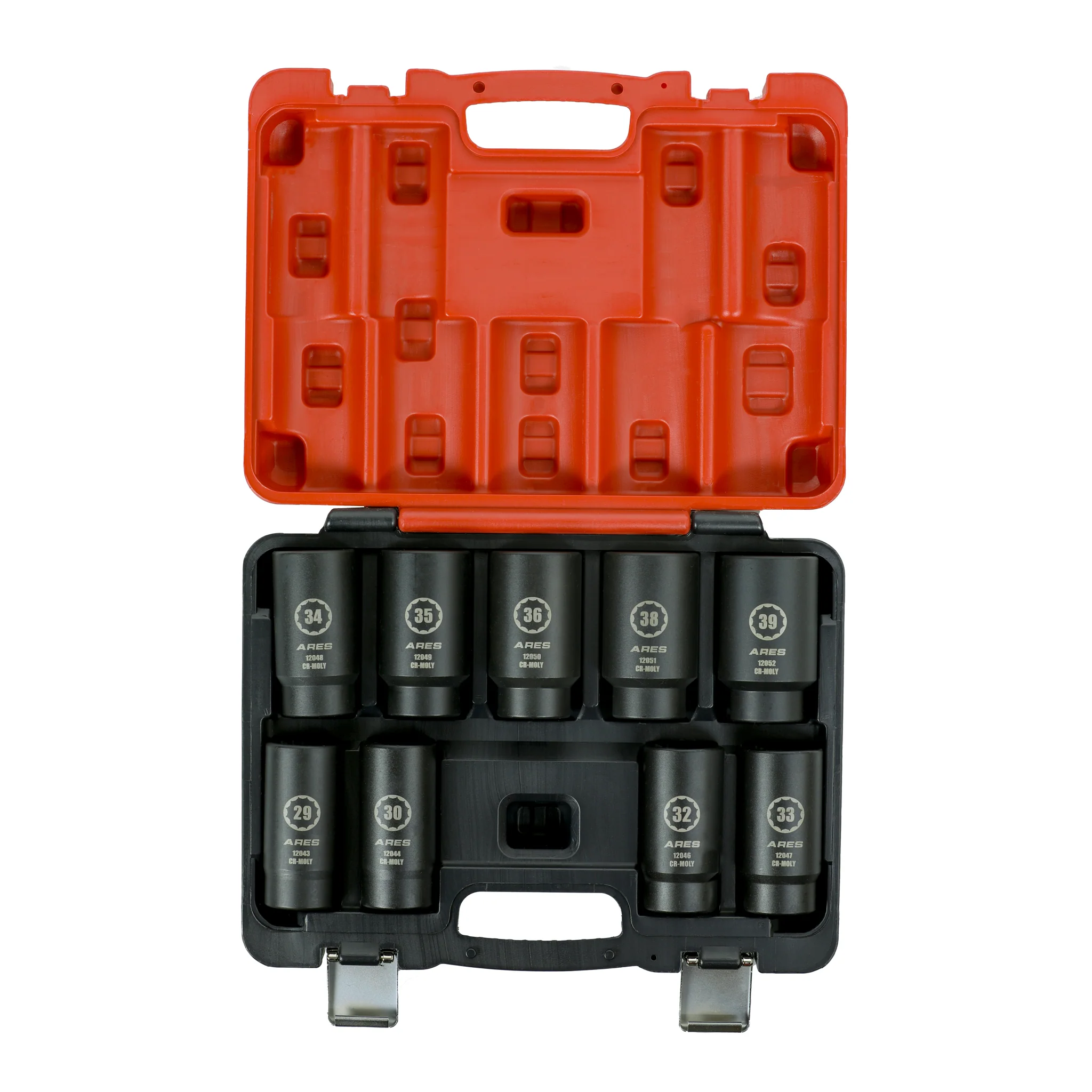ARES 12066 - 9-Piece Axle Nut Socket Set (12 Point) - Image 4
