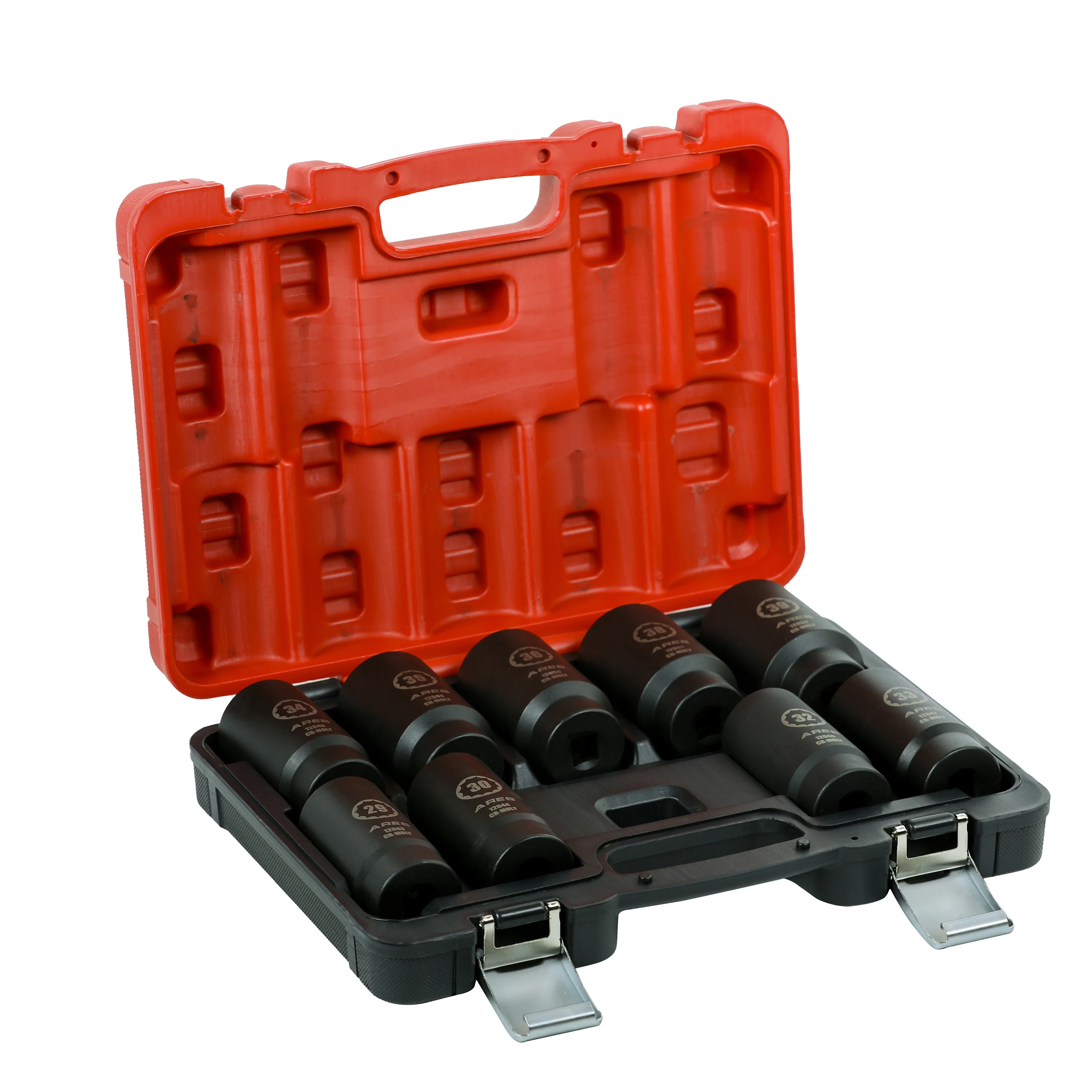 ARES 12066 - 9-Piece Axle Nut Socket Set (12 Point) - Image 5