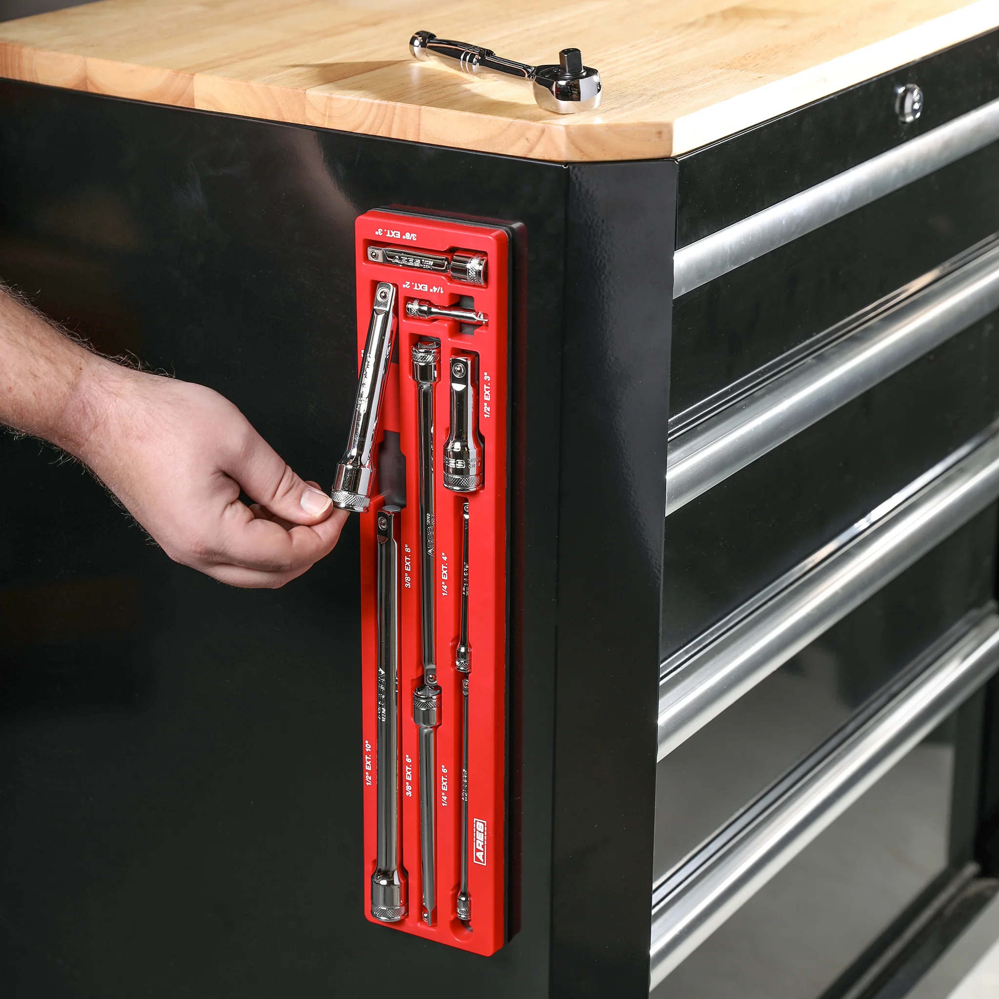 ARES 70753 - 9-Piece Extension Bar Set - Image 3