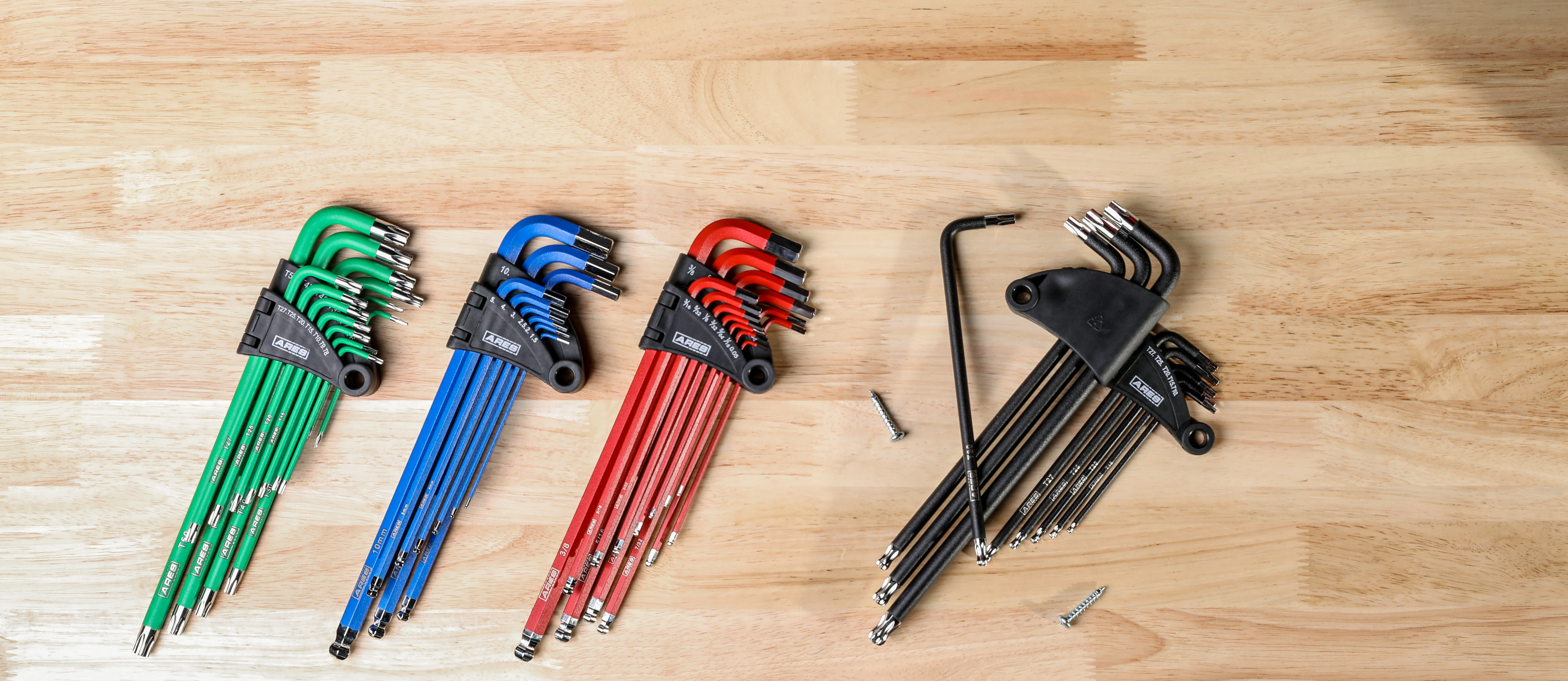 ARES 70257 - 9-Piece Extra Long Torx L Key Set - Image 7