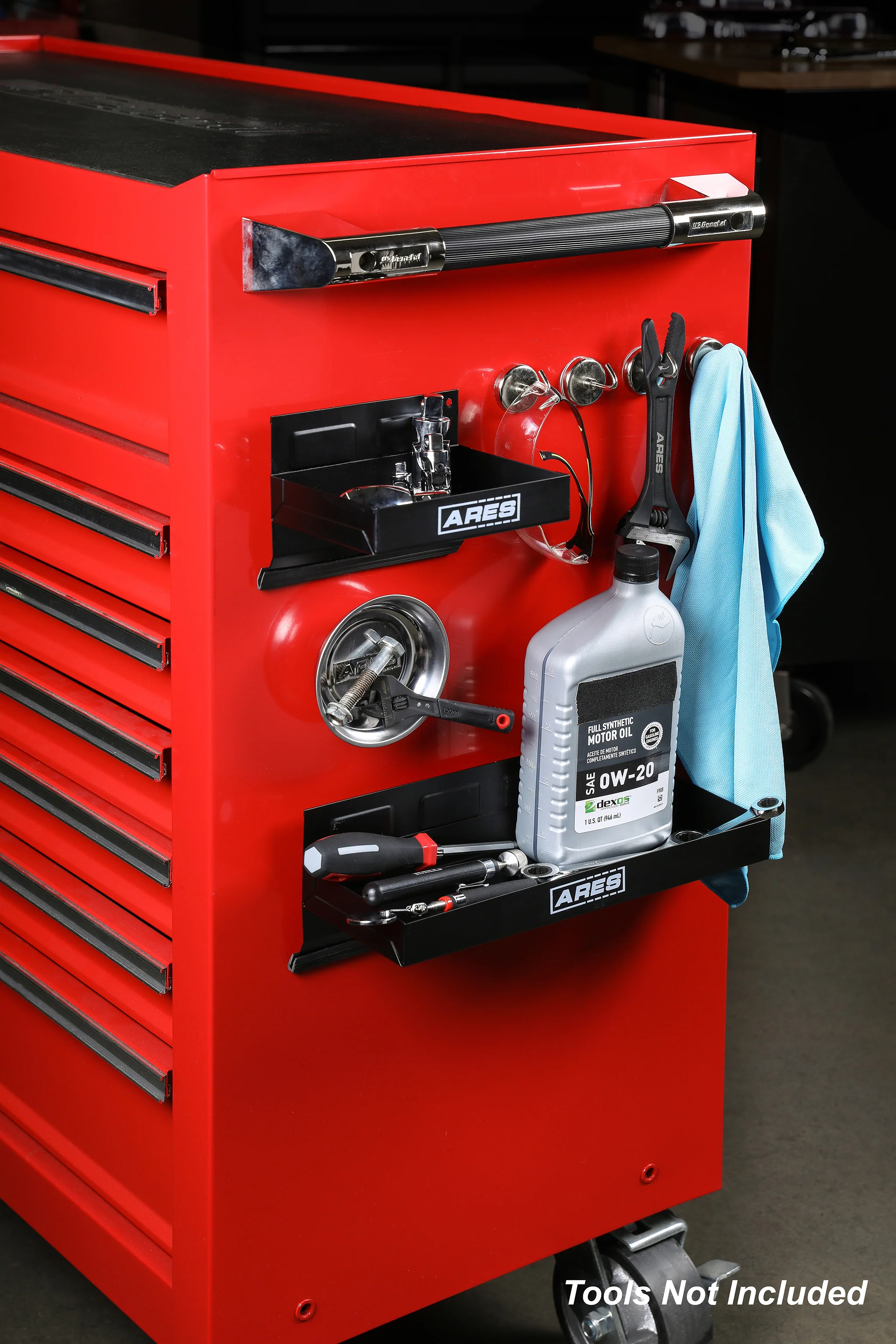 ARES 62037 - 9-Piece Magnetic Shelf and Tool Set - Image 3