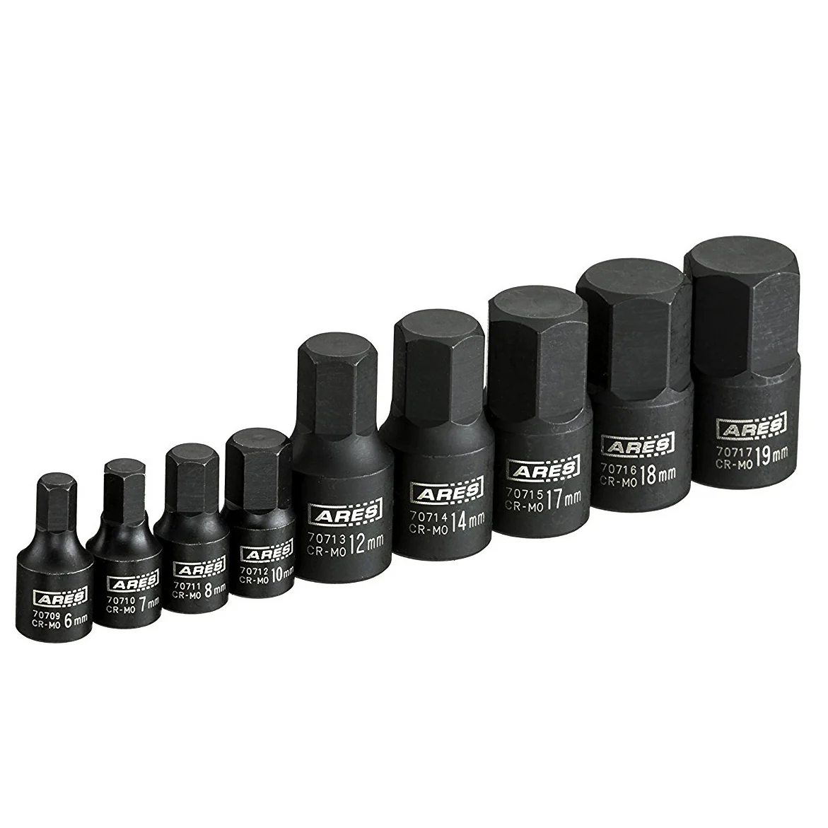 ARES 70497 - 9-Piece Metric Impact Hex Driver Set - Image 8