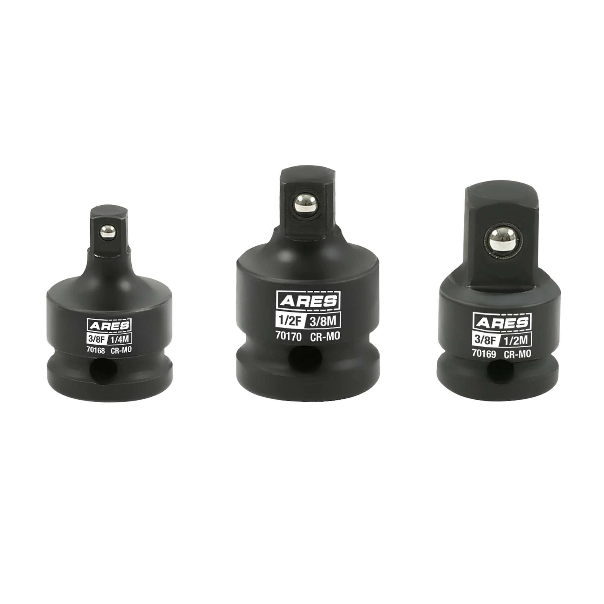 ARES 27076 - 9-Piece Multi-Drive Impact Socket Accessories Set - Image 6