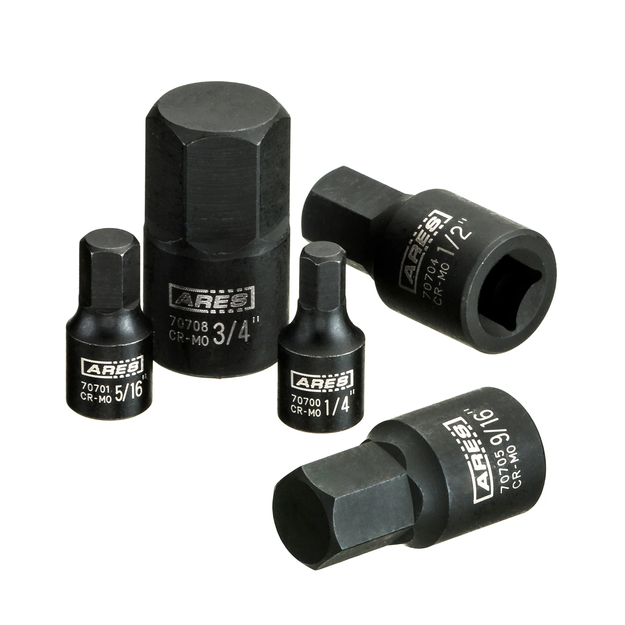 ARES 70496 - 9-Piece SAE Impact Hex Driver Set - Image 3