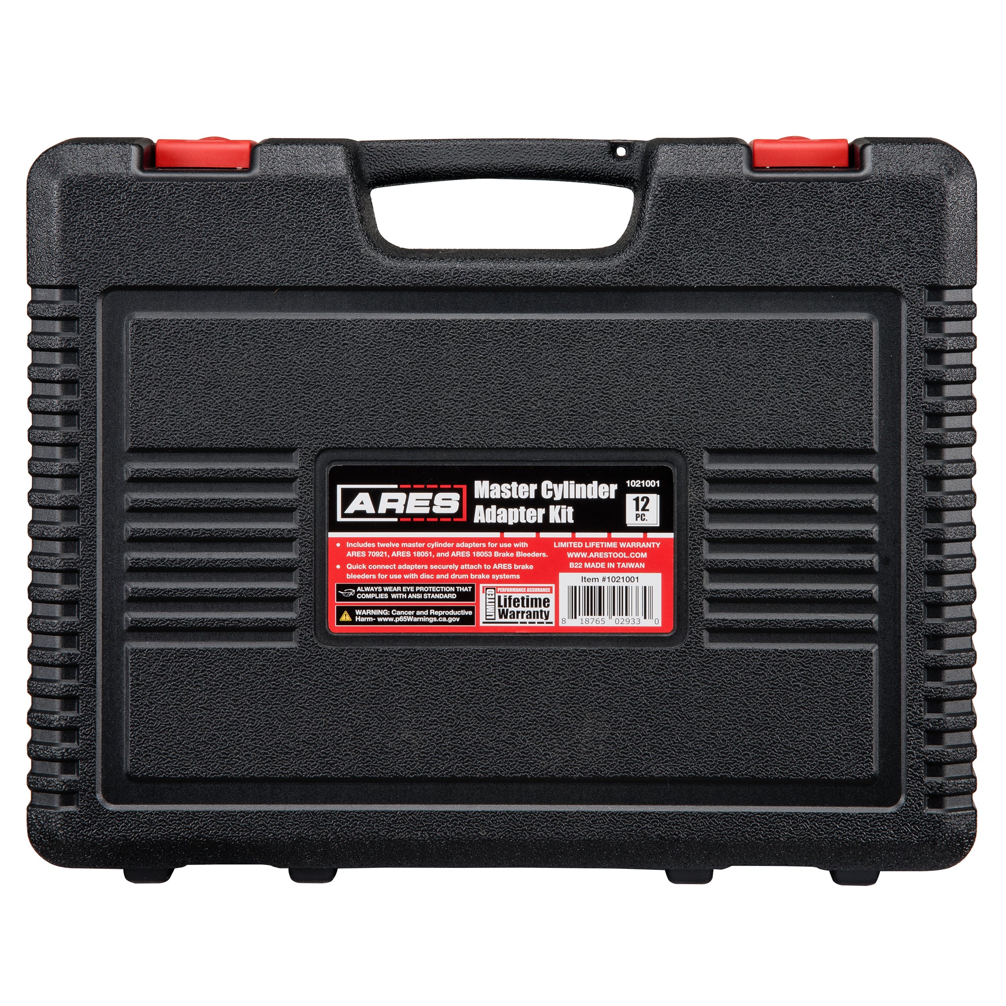 ARES 1021001 - 12-Piece Master Cylinder Bleeder Kit - Image 7