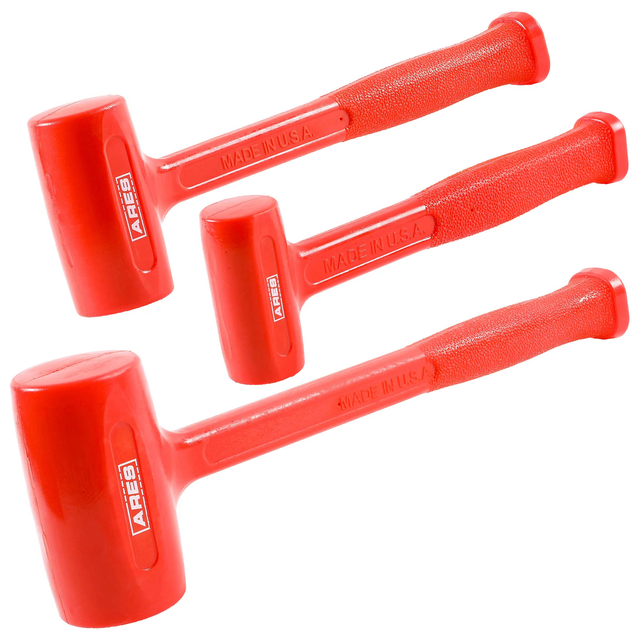 ARES 4131004 – 3-Piece Deadblow Hammer Set - Image 4