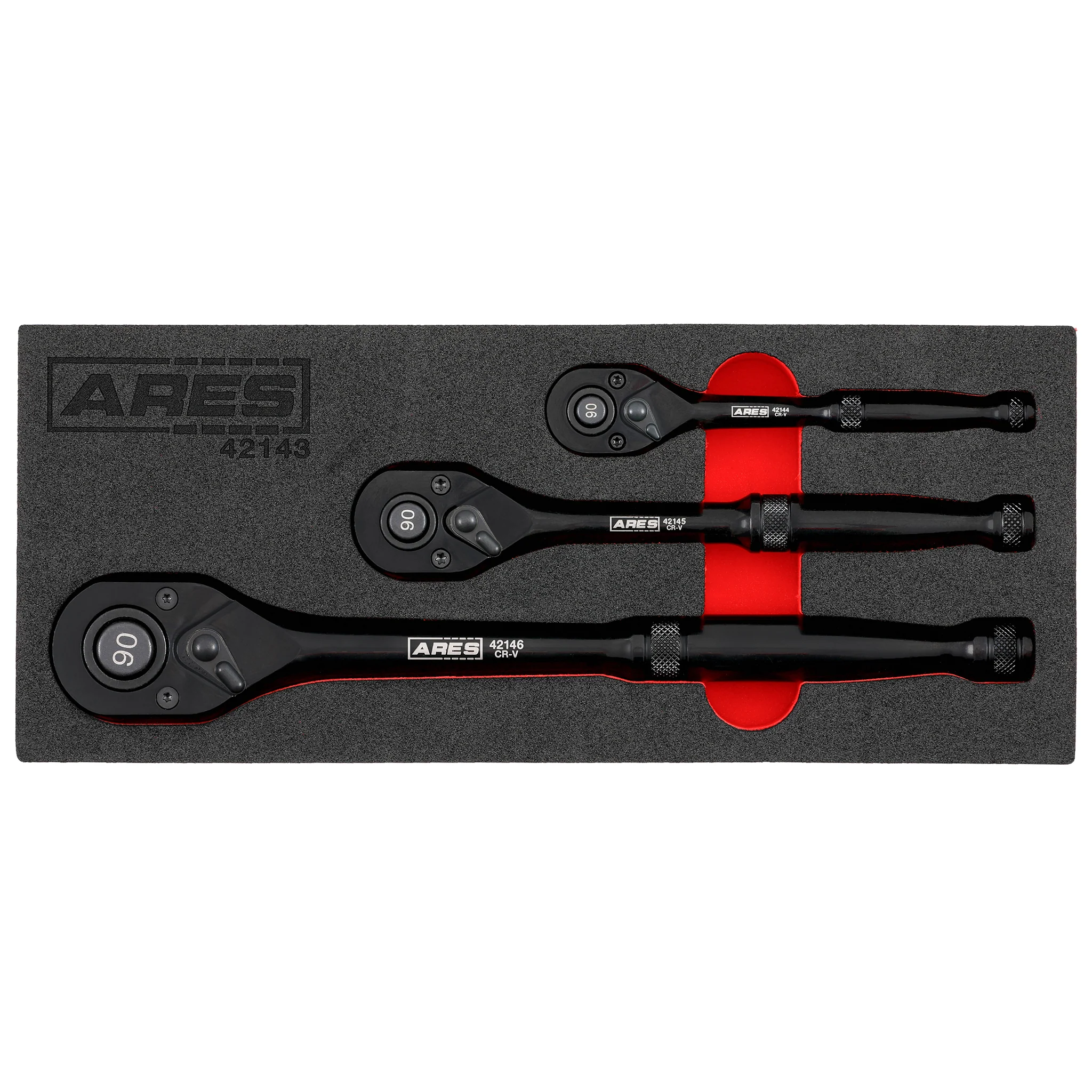 ARES 42143 - 3-Piece 90 Tooth Ratchet Set - Image 5