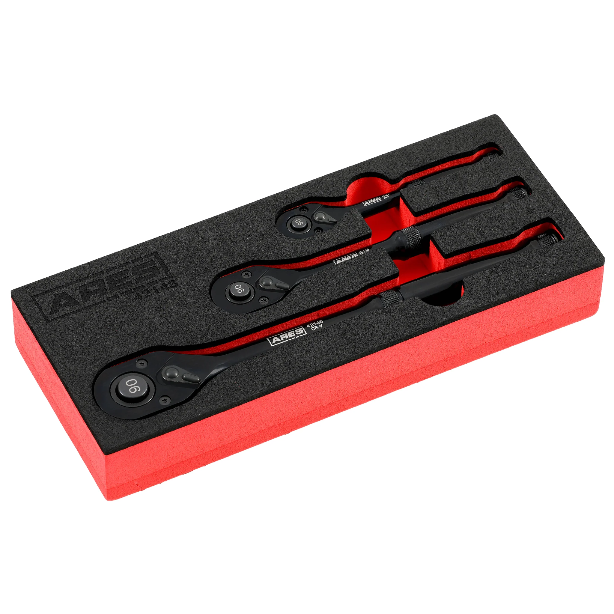 ARES 42143 - 3-Piece 90 Tooth Ratchet Set - Image 6