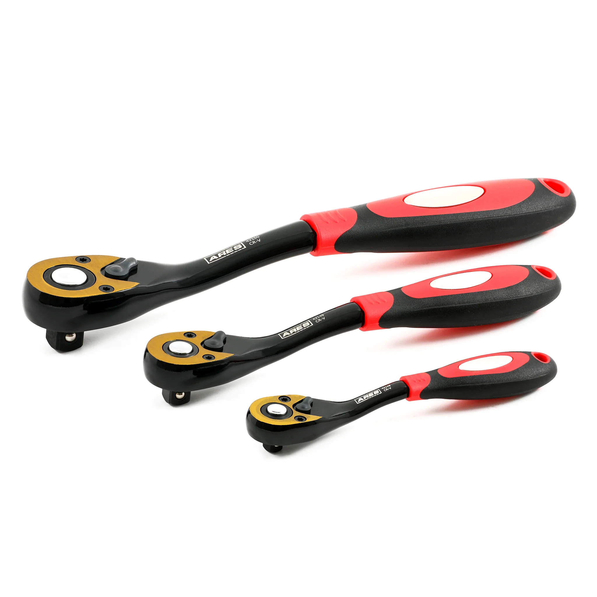 ARES 42147 - 3-Piece 72 Tooth Offset Ratchet Set - Image 4