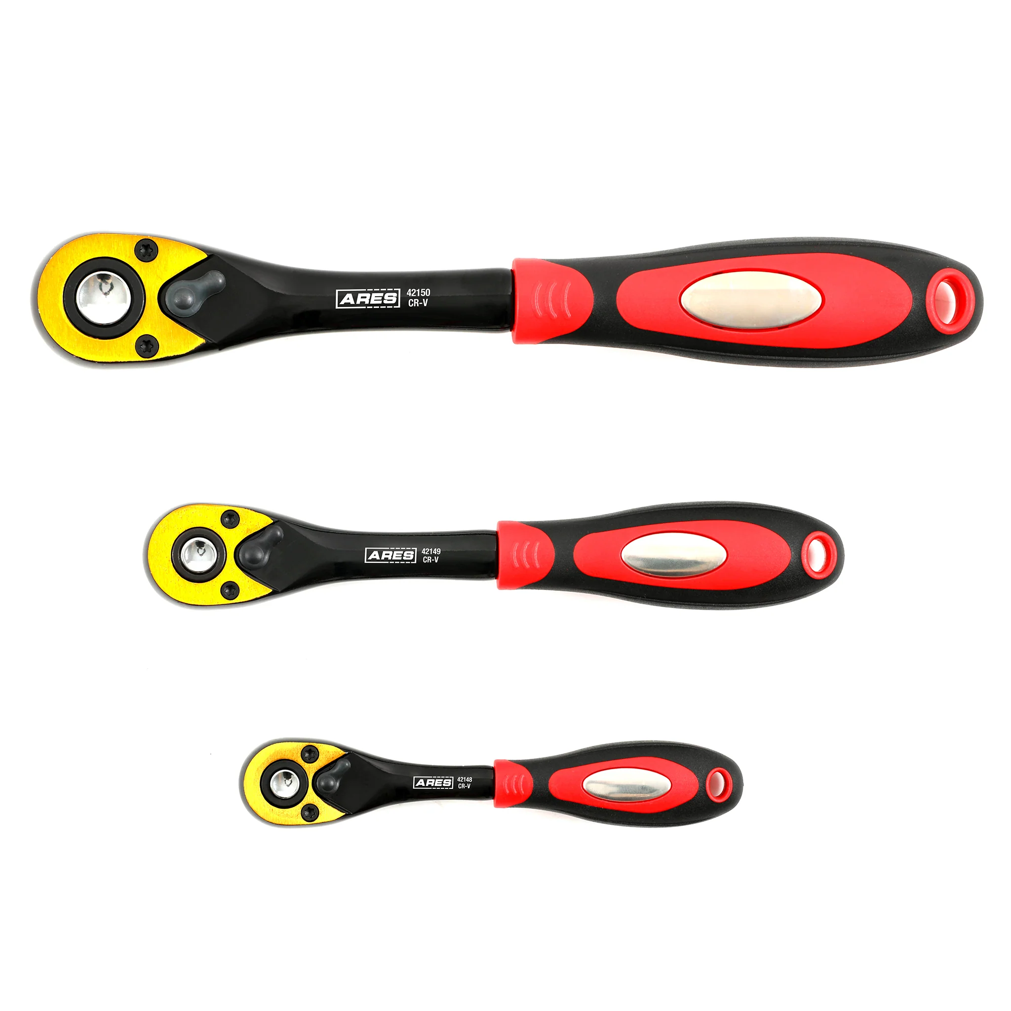 ARES 42147 - 3-Piece 72 Tooth Offset Ratchet Set - Image 8