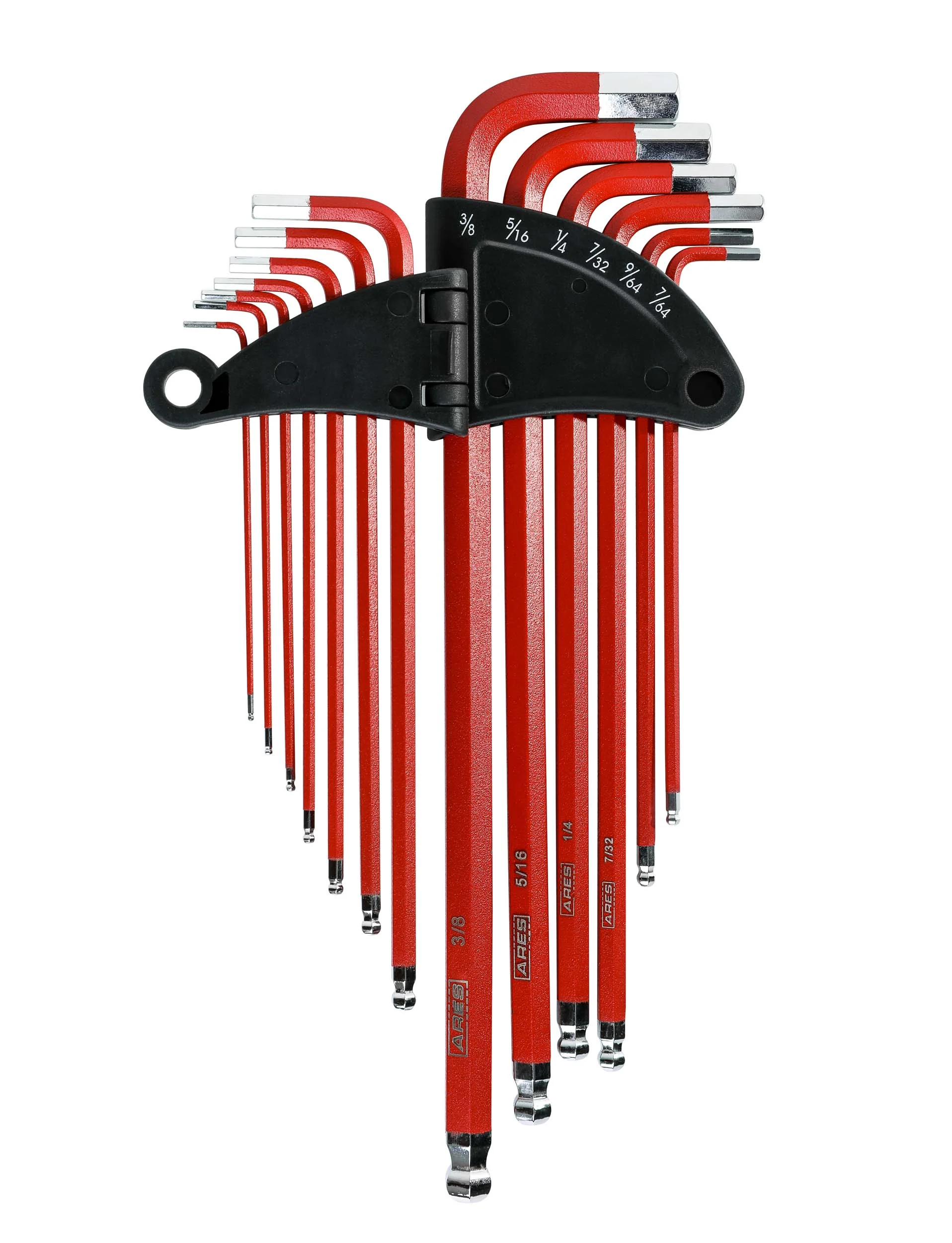 ARES 70164 - 13-Piece SAE Non-Slip Hex Key Set - Image 3