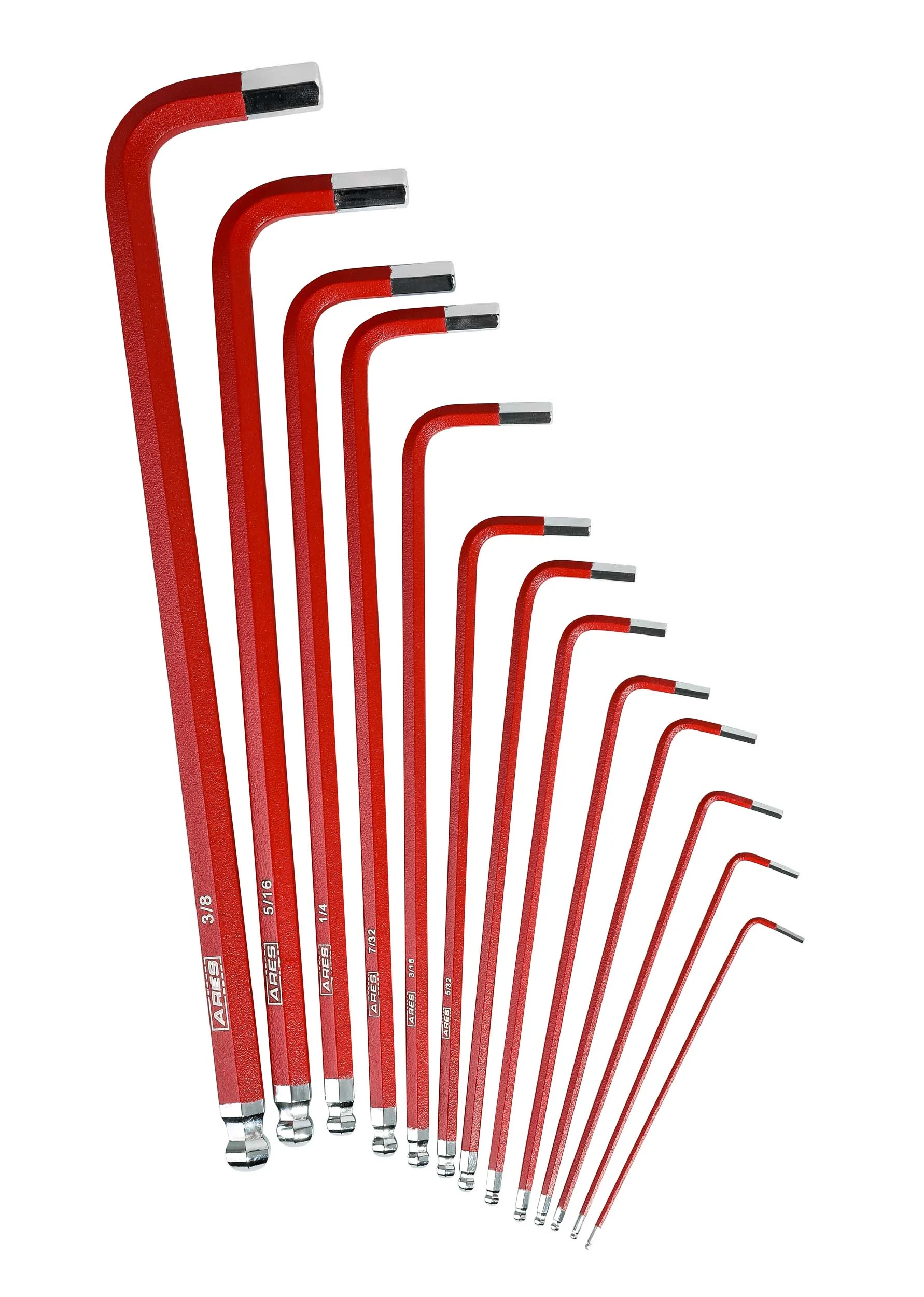 ARES 70164 - 13-Piece SAE Non-Slip Hex Key Set - Image 4