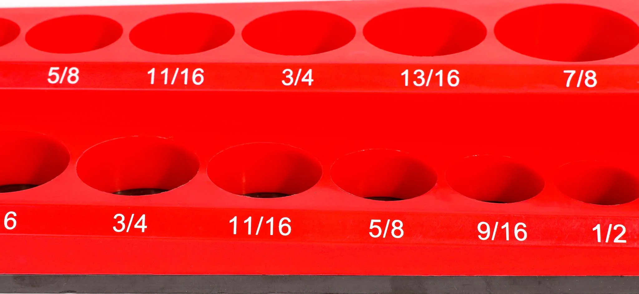 ARES 70234 - 26-Piece 3/8" Red SAE Magnetic Socket Holder - Image 5